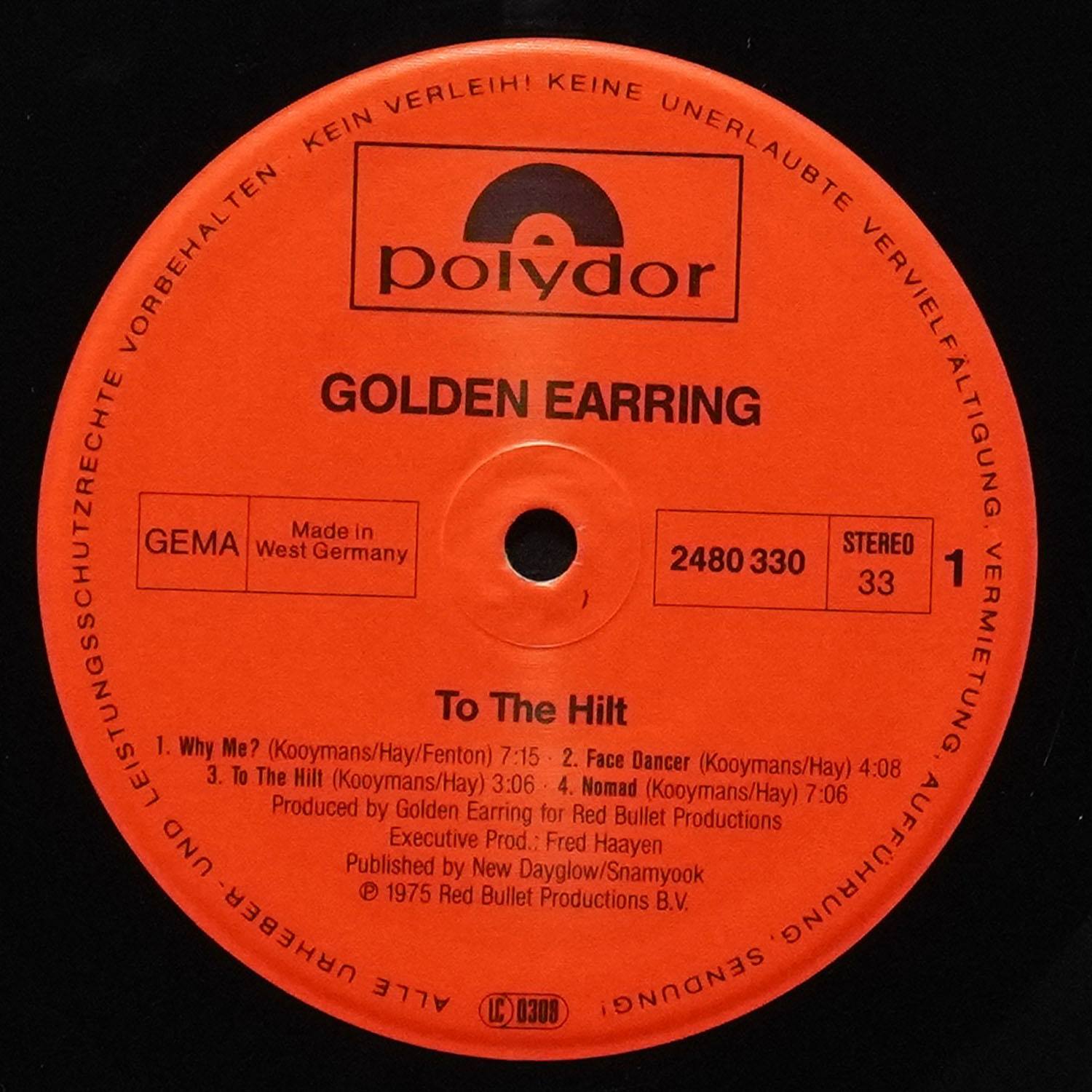 LP Golden Earring — To The Hilt фото 3