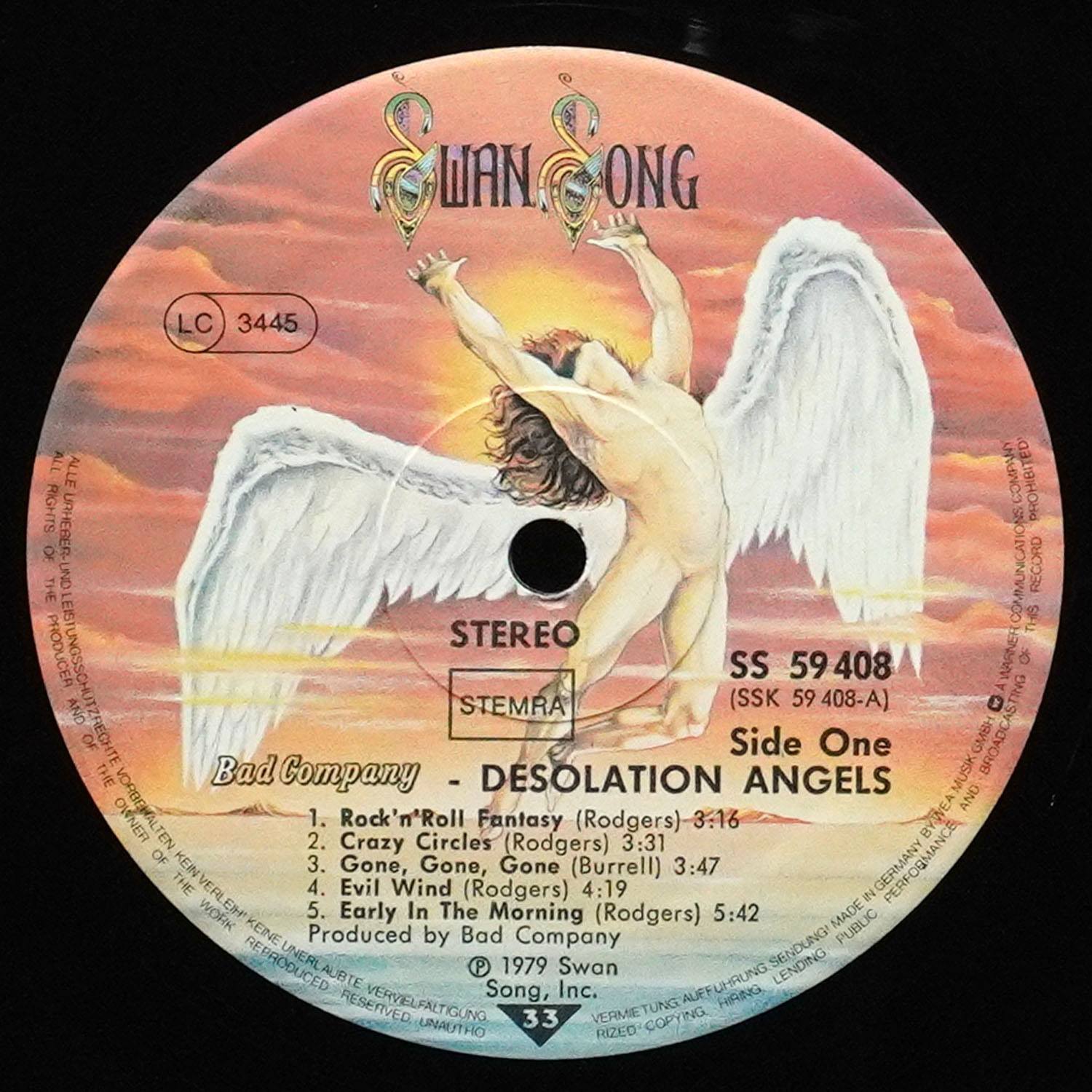 LP Bad Company — Desolation Angels фото 3