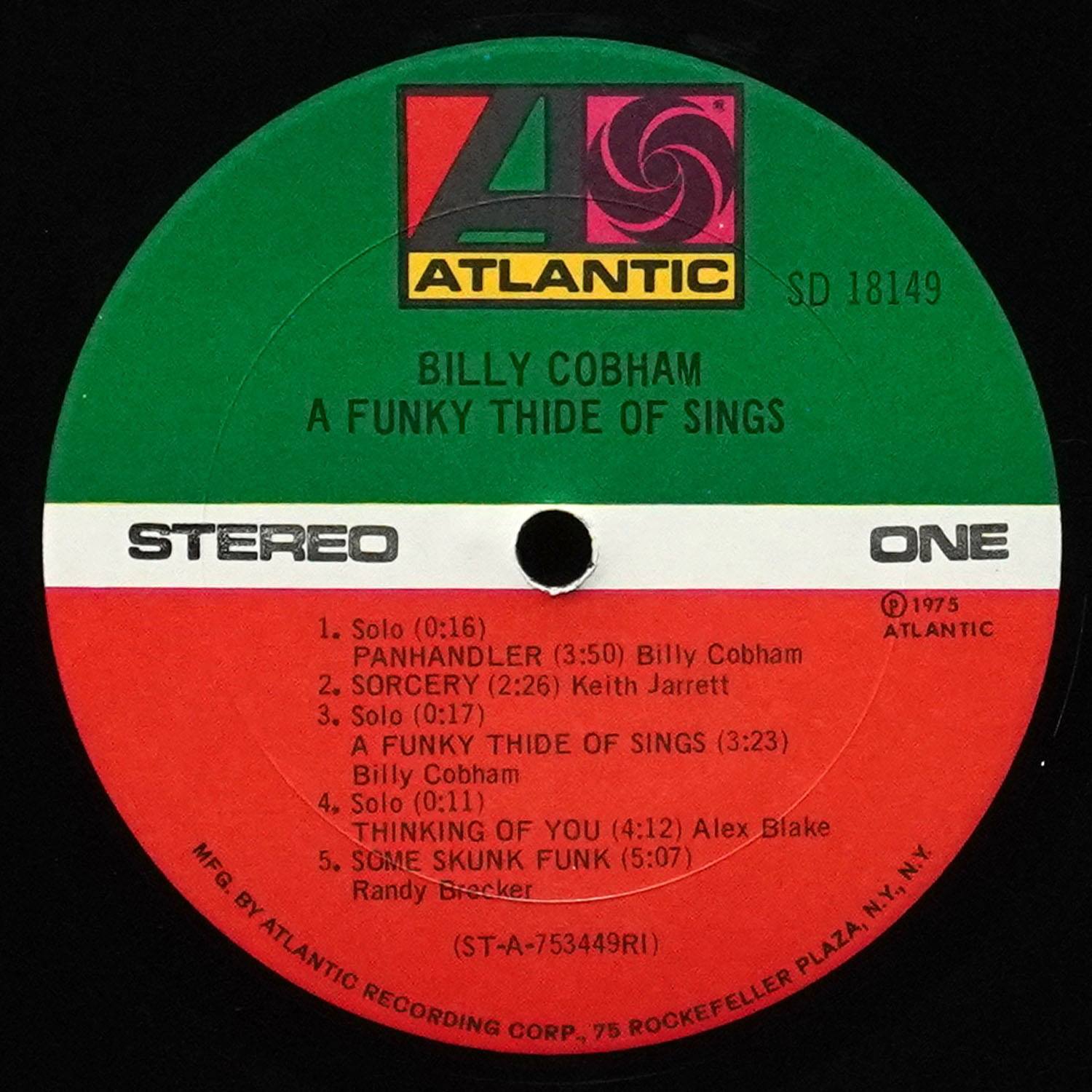 LP Billy Cobham — A Funky Thide Of Sings фото 3