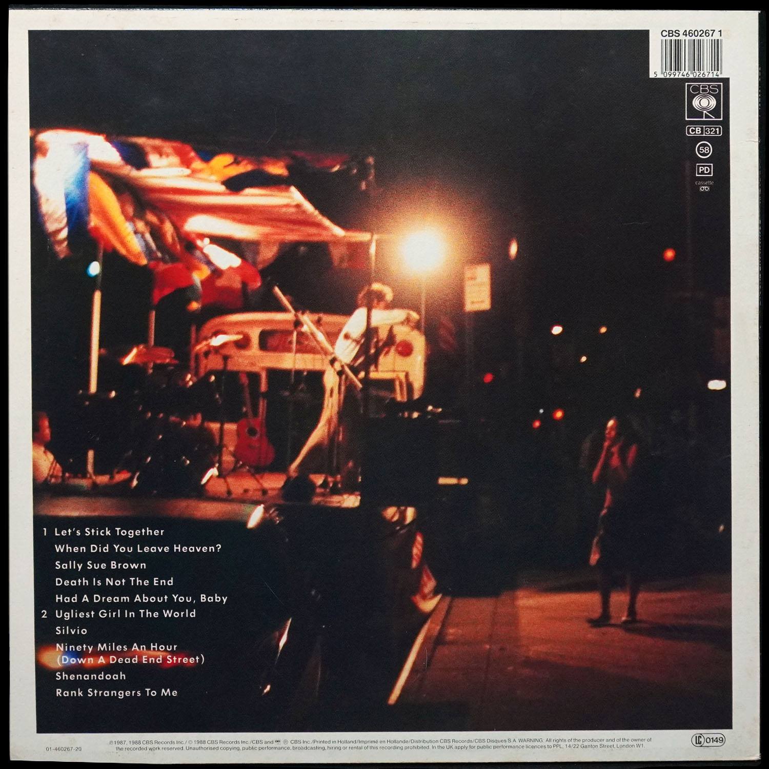 LP Bob Dylan — Down In The Groove фото 2