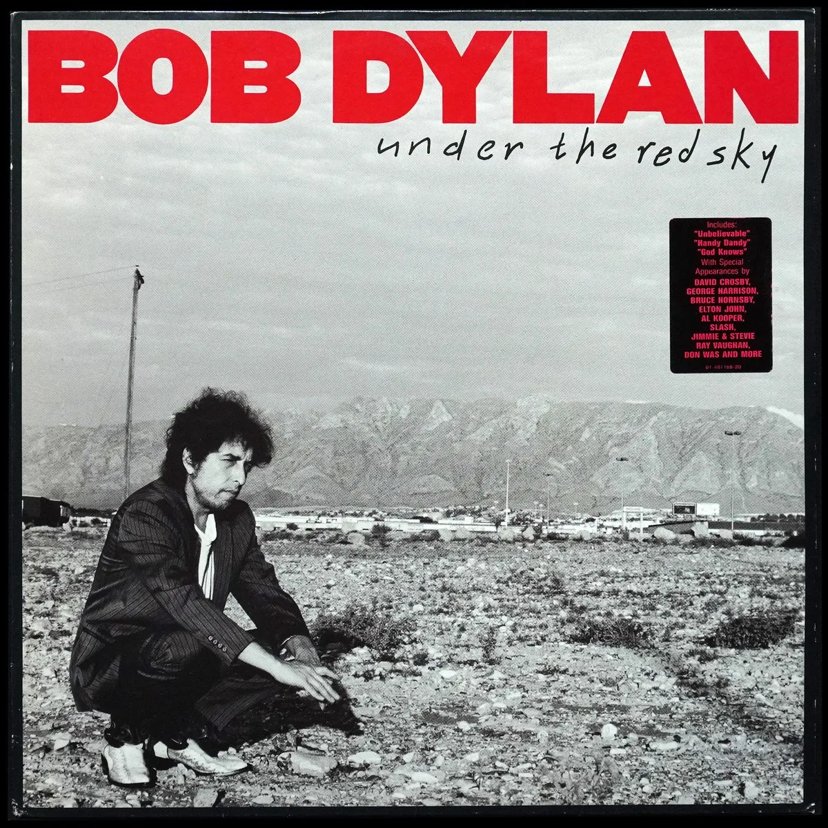 LP Bob Dylan — Under The Red Sky фото
