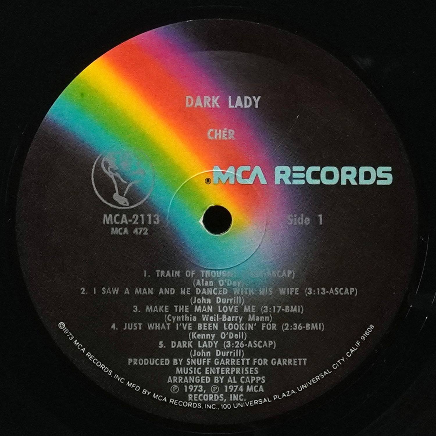 LP Cher — Dark Lady фото 3