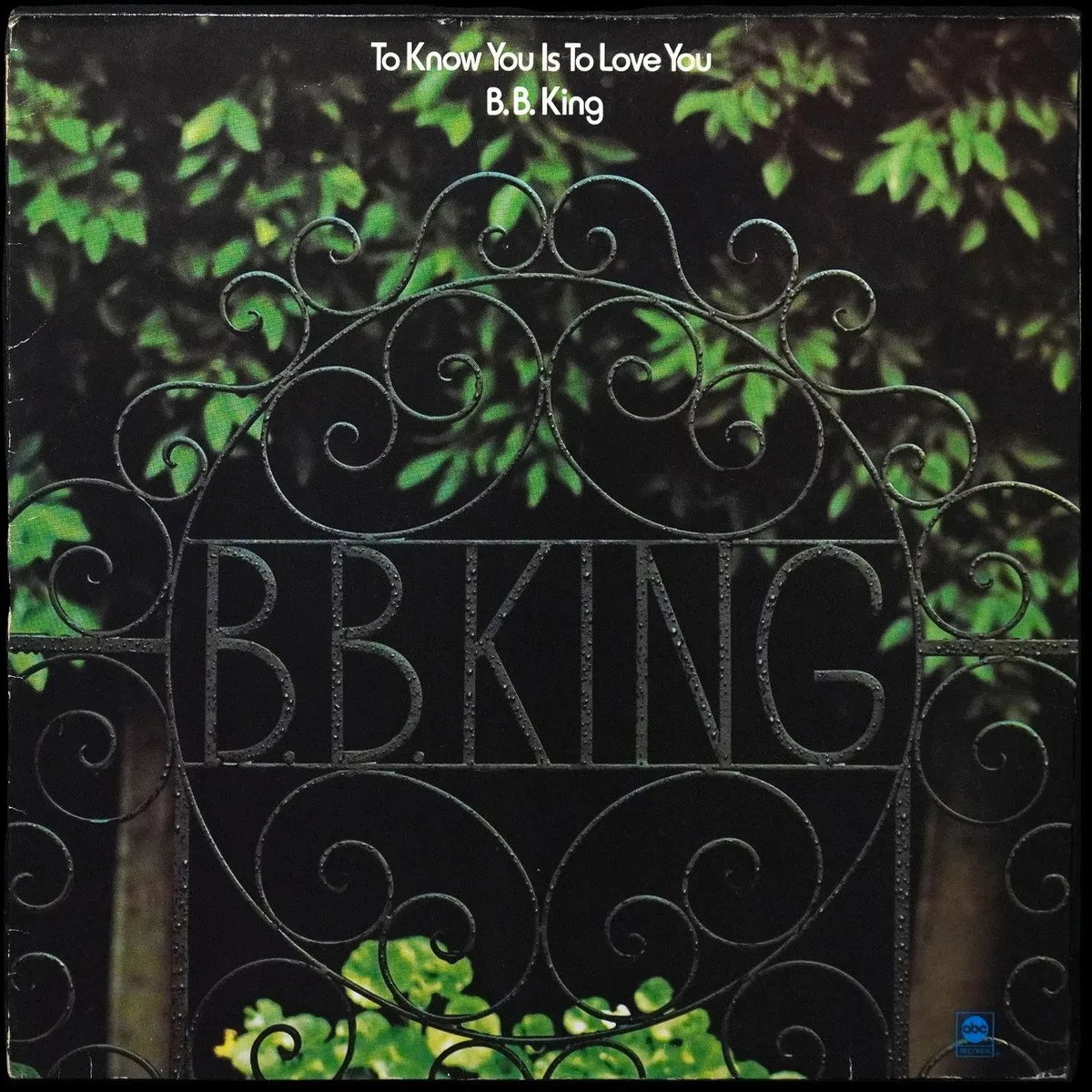 LP B.B. King — To Know You Is To Love You фото