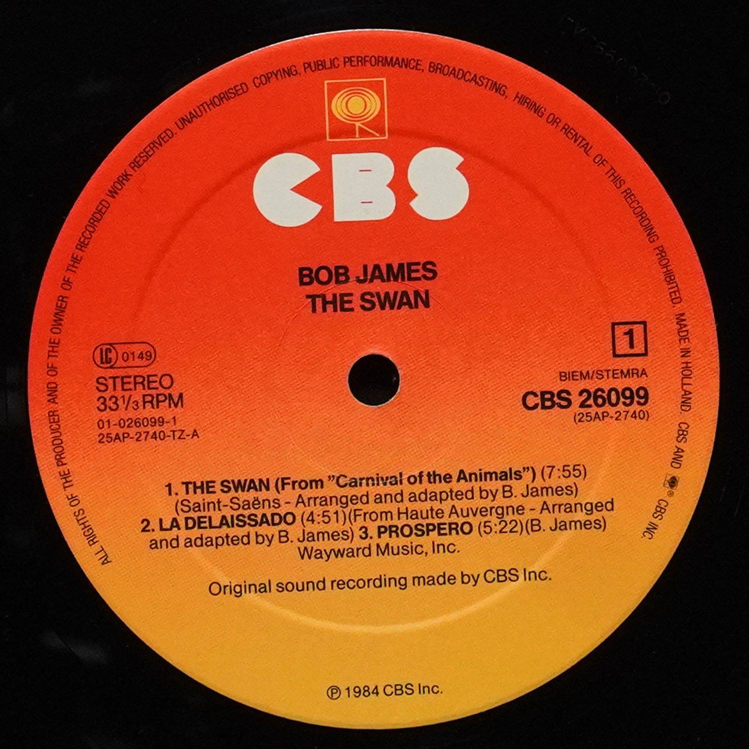 LP Bob James — Swan фото 3