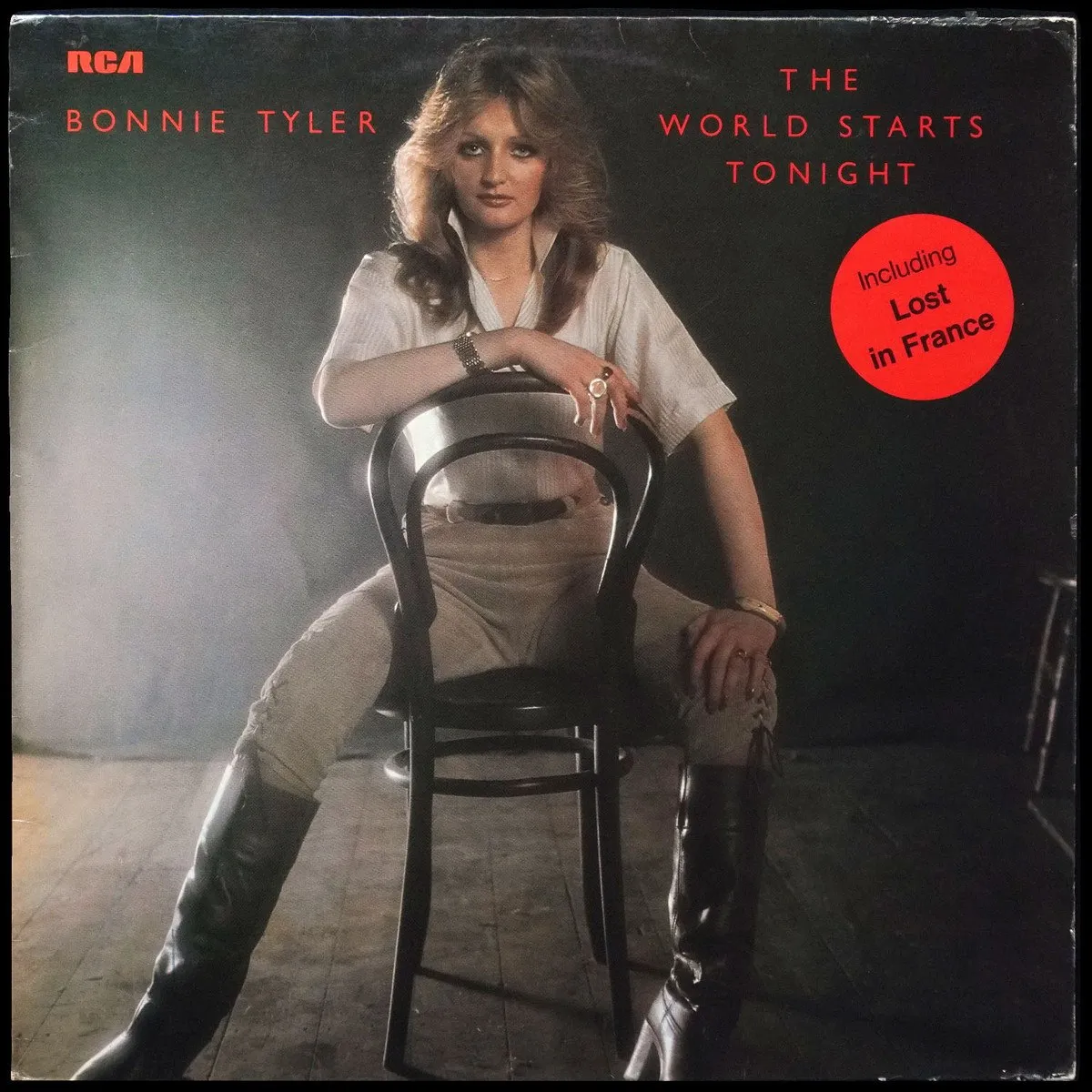 LP Bonnie Tyler — World Starts Tonight фото