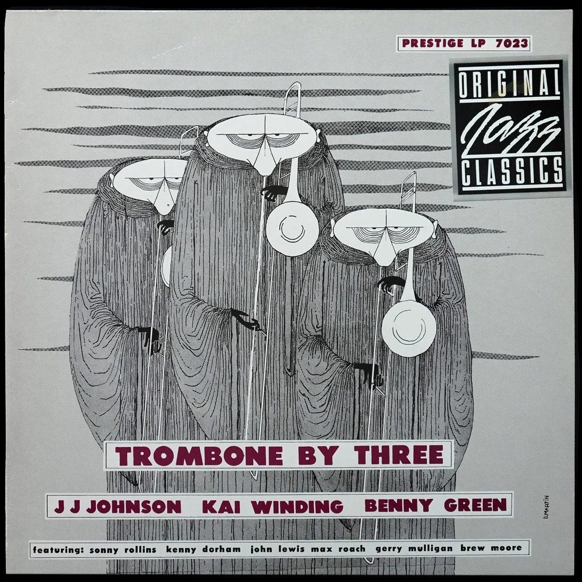 LP J.J. Johnson — Trombone By Three фото