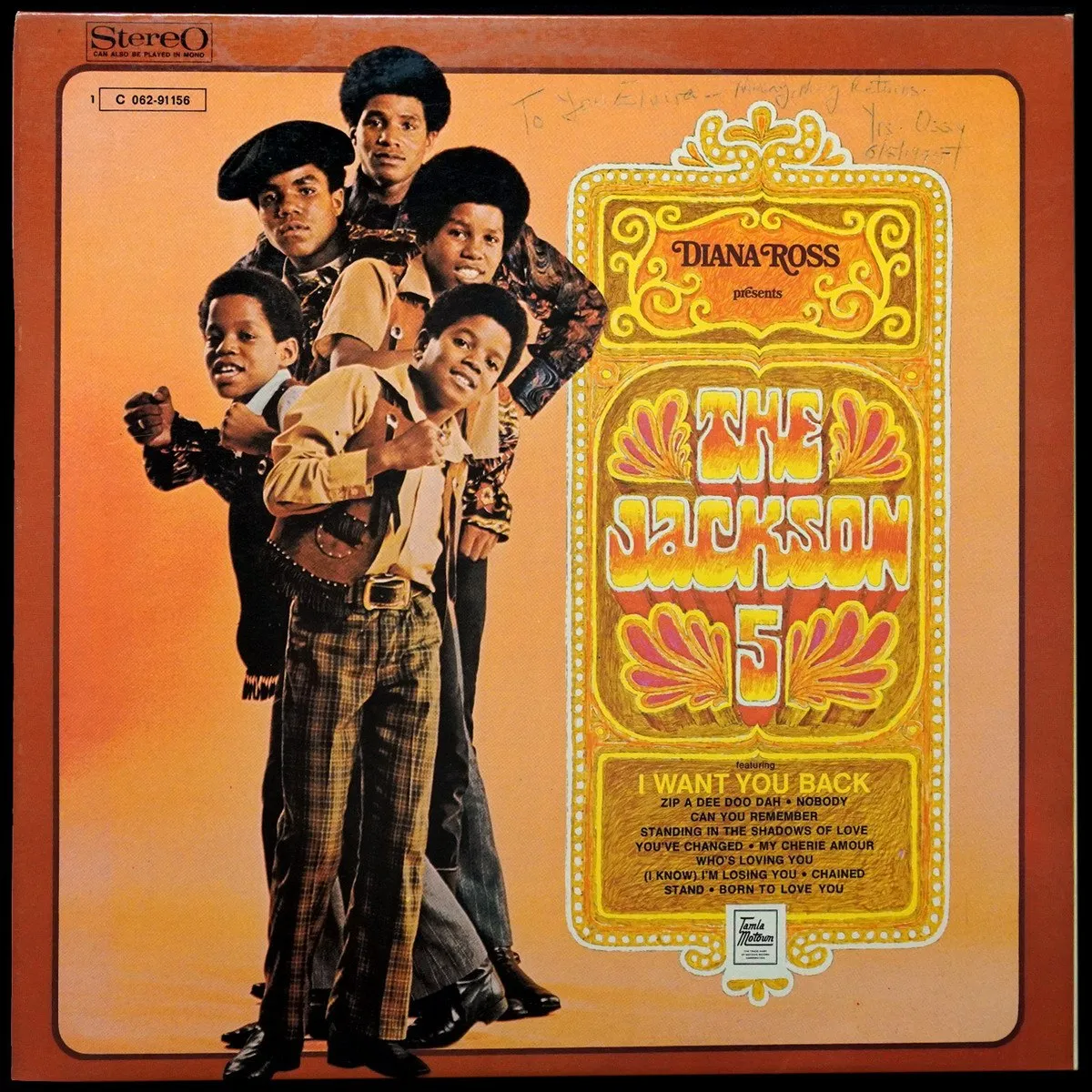 LP Jackson 5 — Diana Ross Presents The Jackson 5 фото