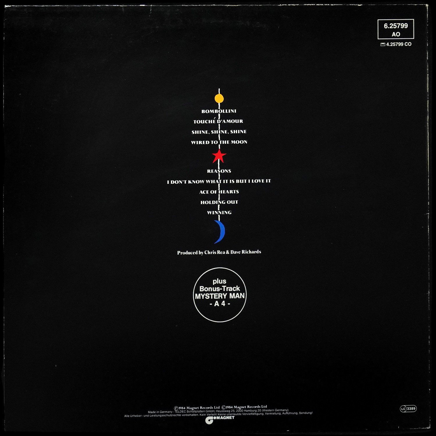 LP Chris Rea — Wired To The Moon фото 2