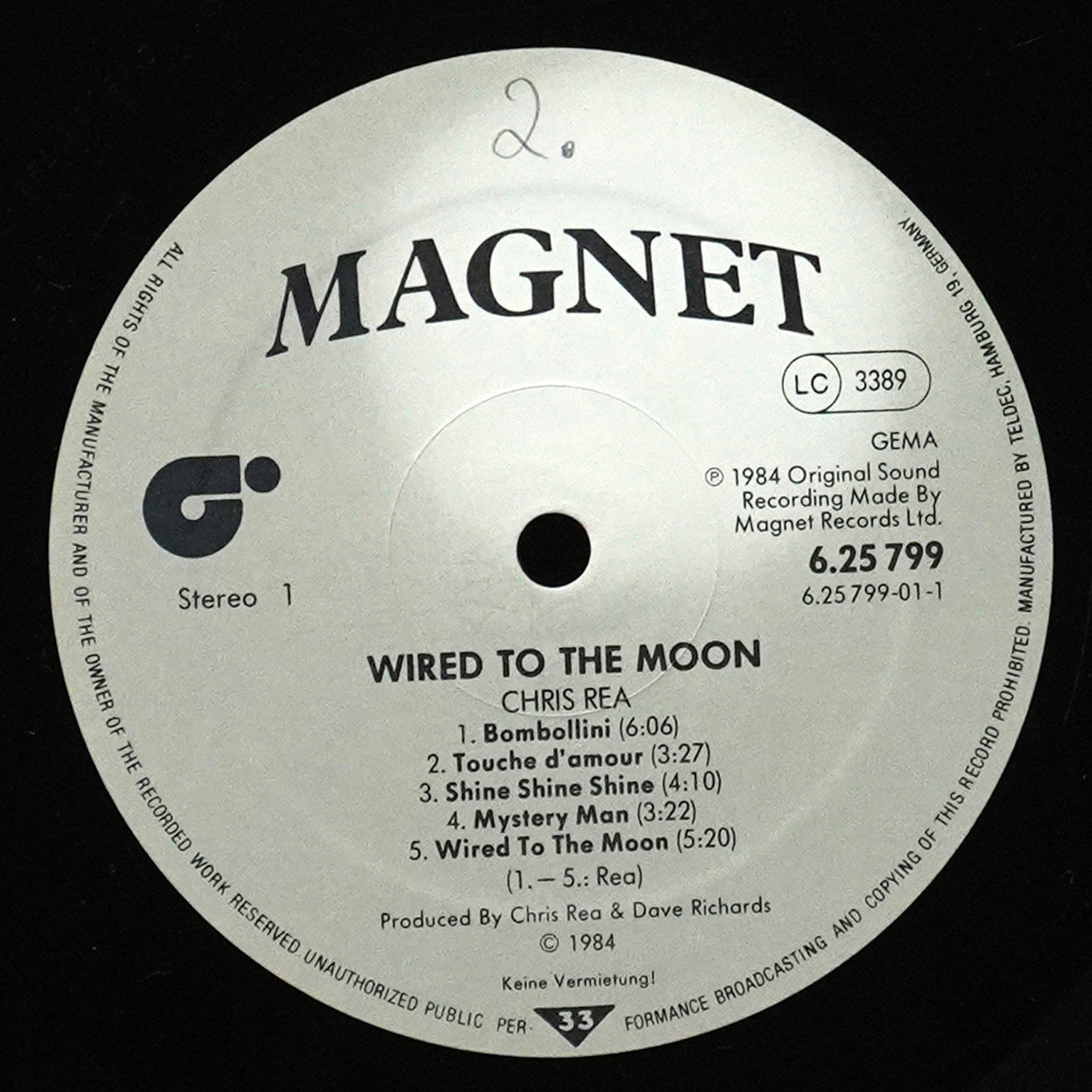 LP Chris Rea — Wired To The Moon фото 3