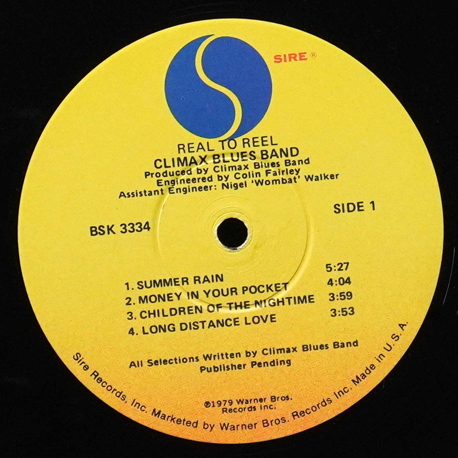 LP Climax Blues Band — Real To Reel фото 3