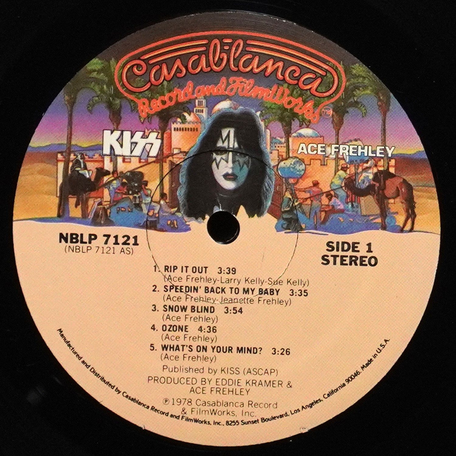 LP Kiss — Ace Frehley фото 3