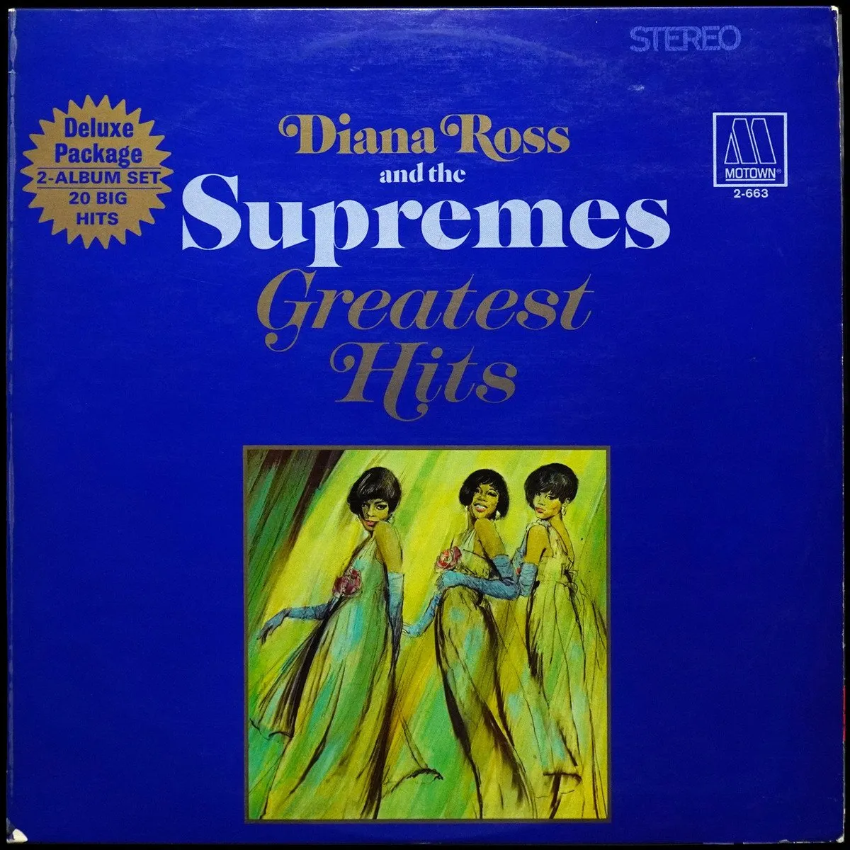 LP Diana Ross And The Supremes — Greatest Hits (2LP) фото