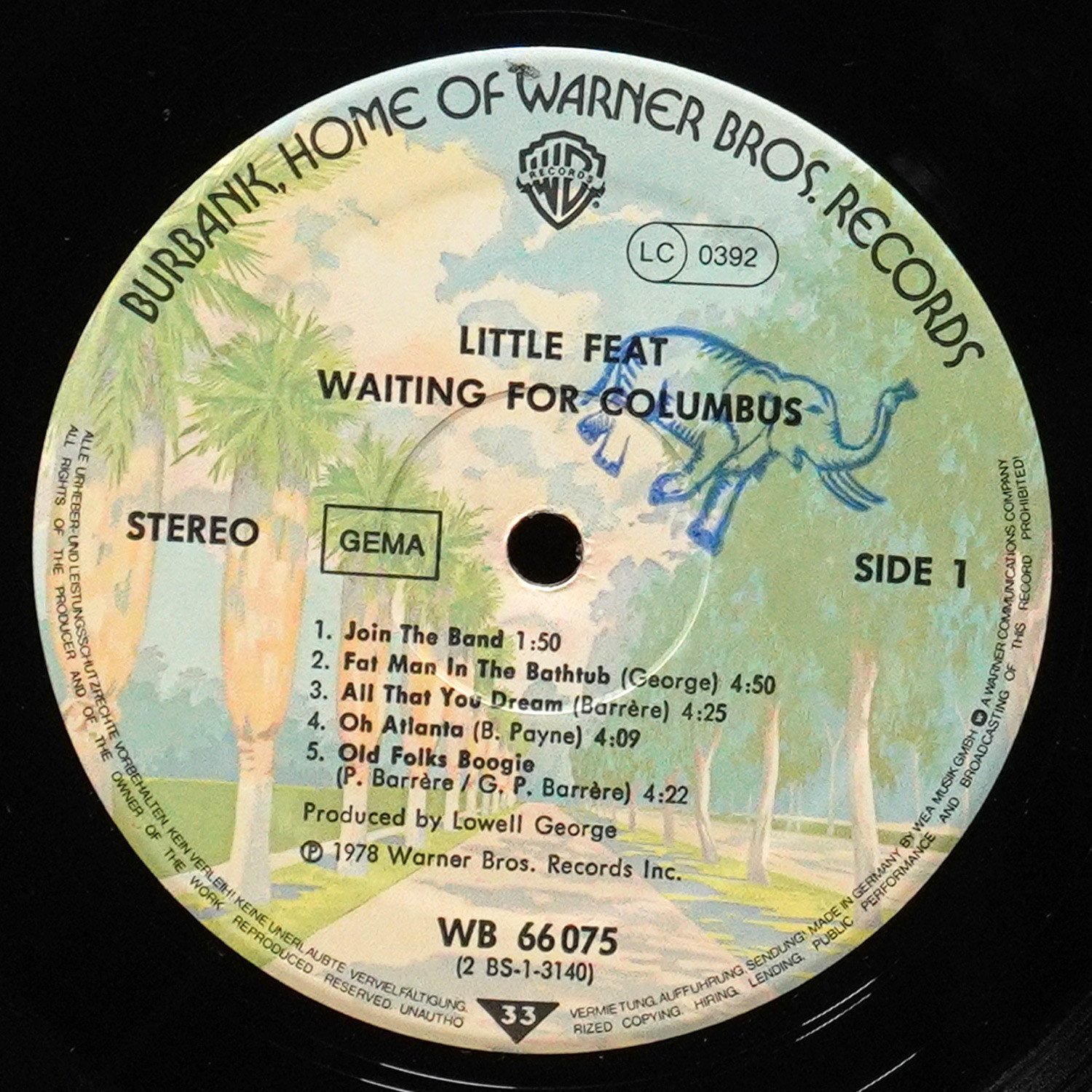 LP Little Feat — Waiting For Columbus (2LP) фото 3