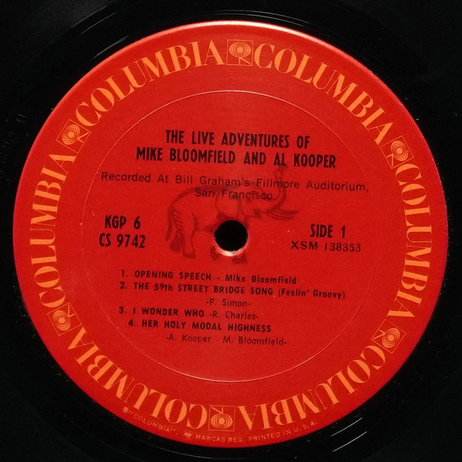 LP Mike Bloomfield — Live Adventures Of Mike Bloomfield And Al Kooper (2LP) фото 3