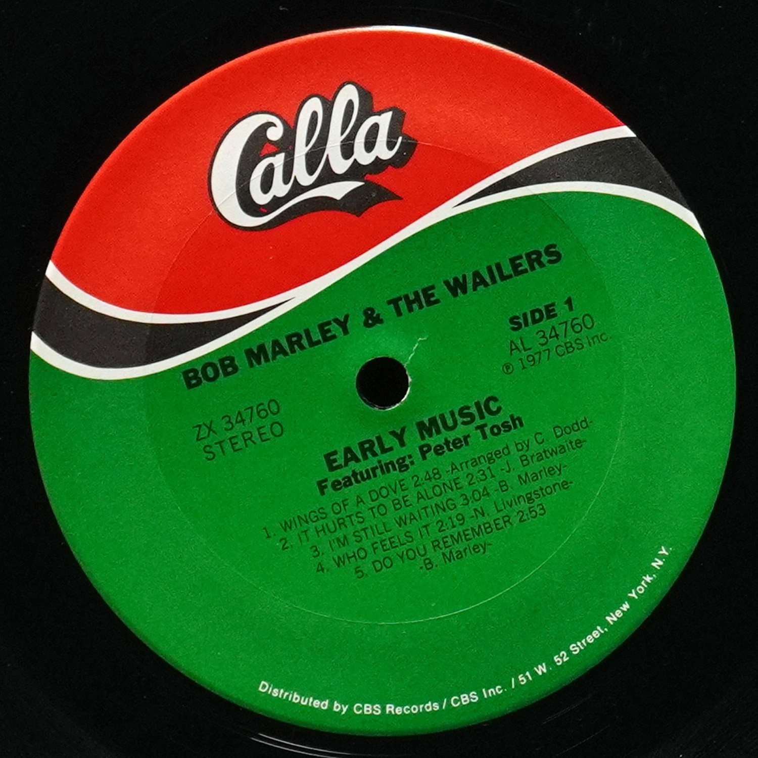 LP Bob Marley & The Wailers — Early Music фото 3