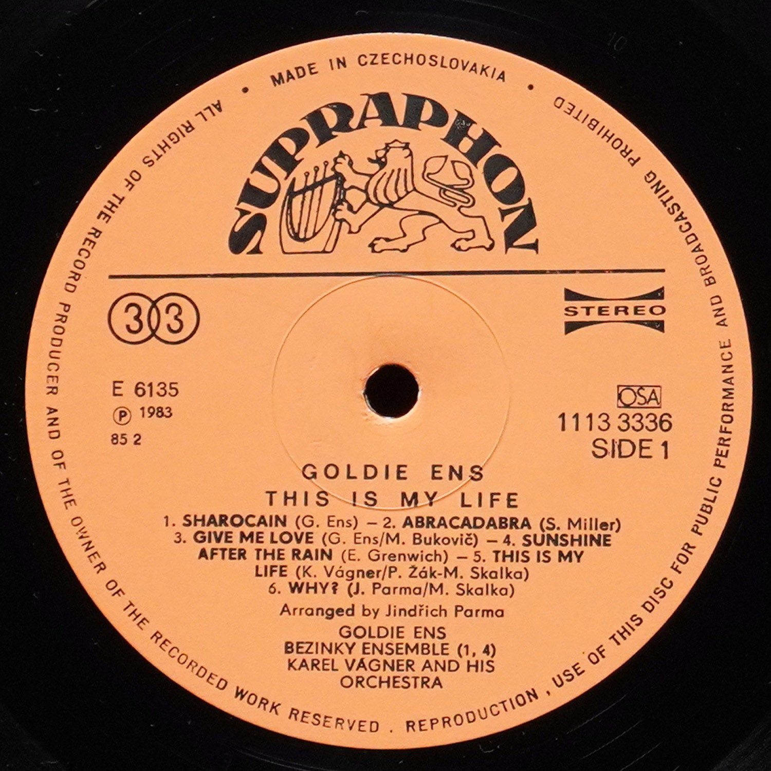 LP Goldie Ens — This Is My Life фото 2