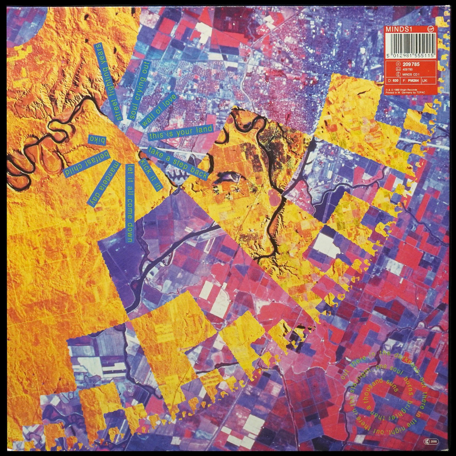 LP Simple Minds — Street Fighting Years фото 2
