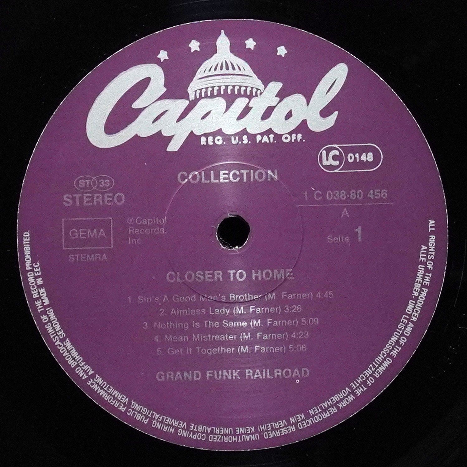 LP Grand Funk Railroad — Grand Funk Railroad фото 3