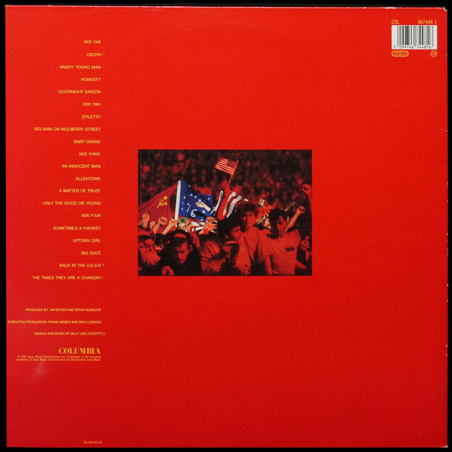 LP Billy Joel — Концерт (2LP) фото 2