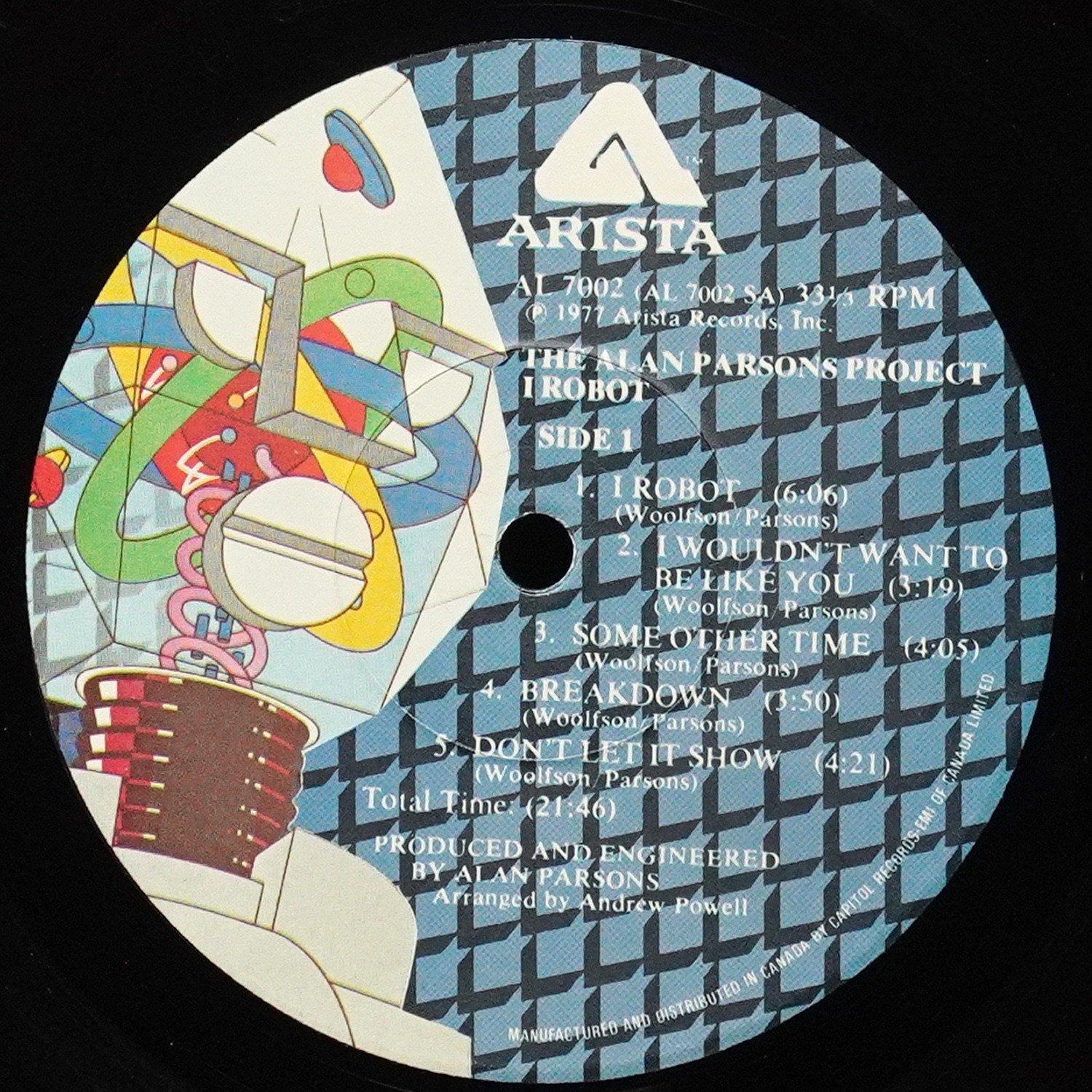 LP Alan Parsons Project — I Robot фото 2