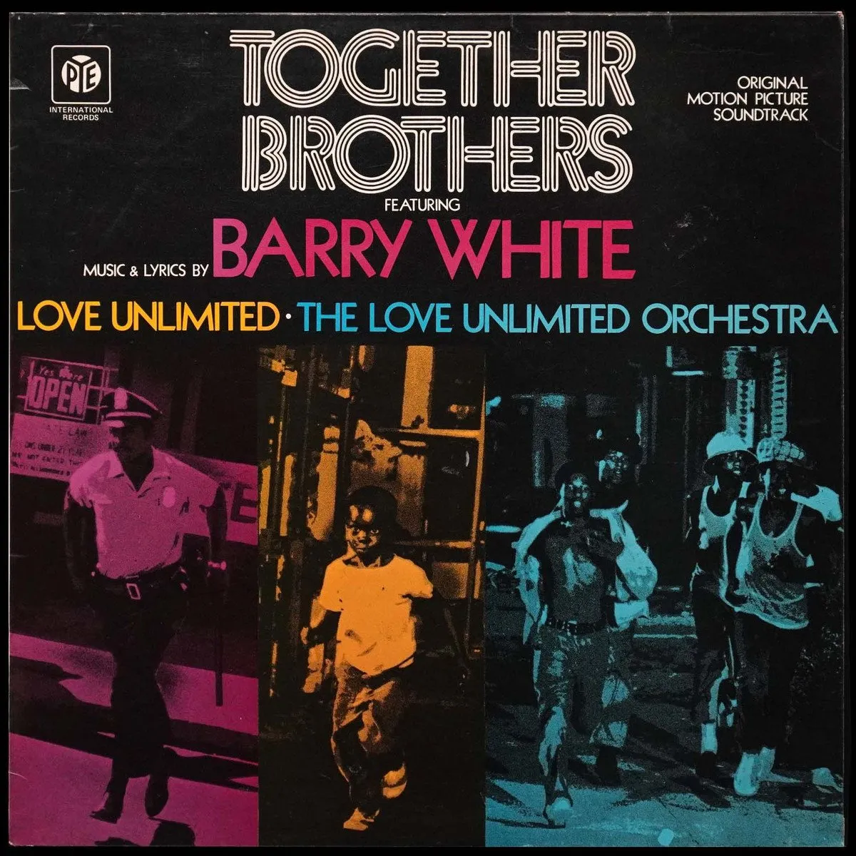 LP Barry White — Together Brothers (Original Motion Picture Soundtrack) фото