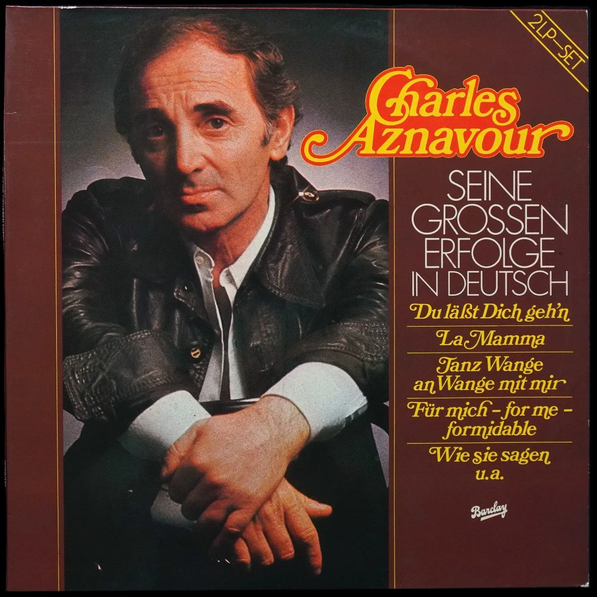 LP Charles Aznavour — Seine Grossen Erfolge In Deutsch (2LP) фото
