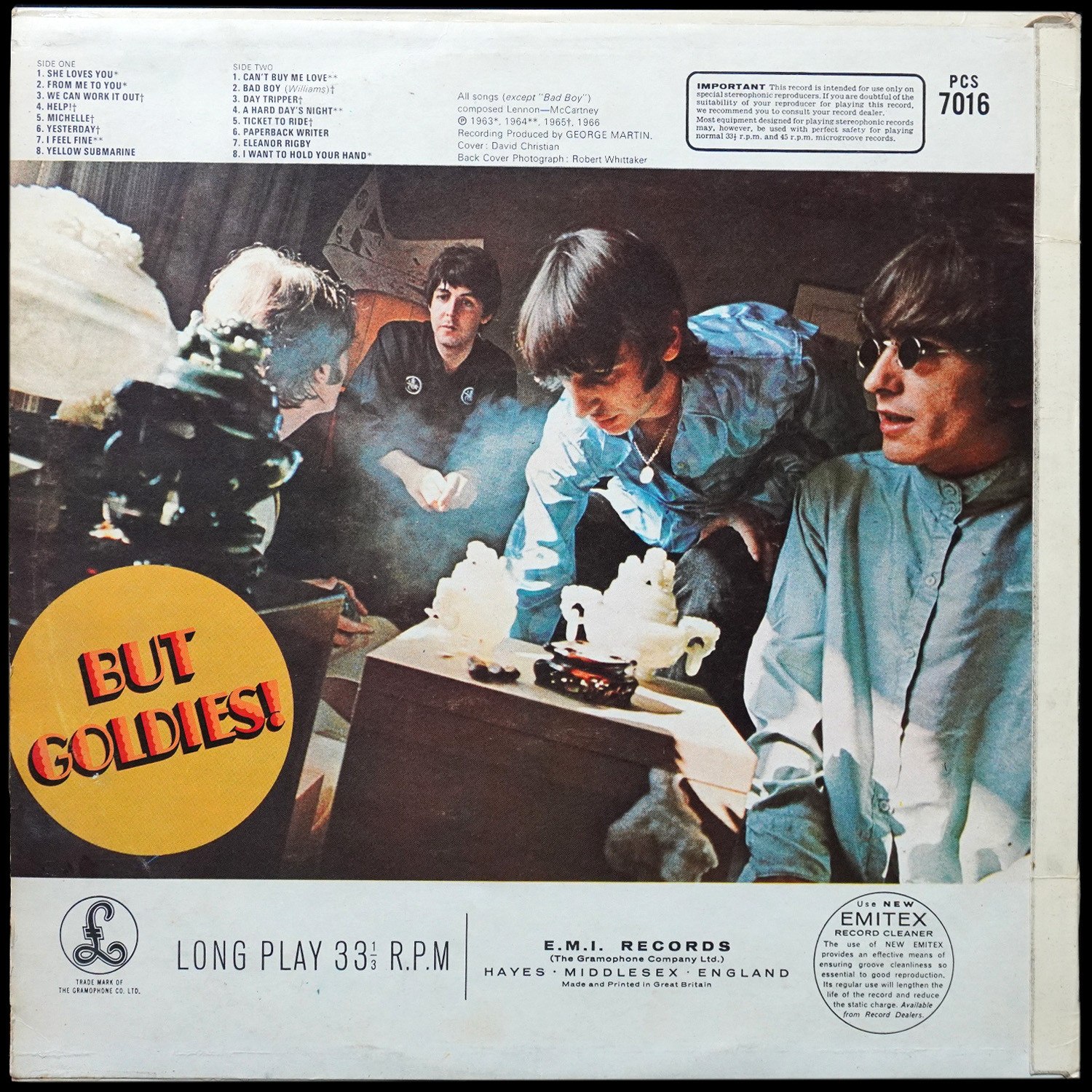 LP Beatles — A Collection Of Beatles Oldies фото 2