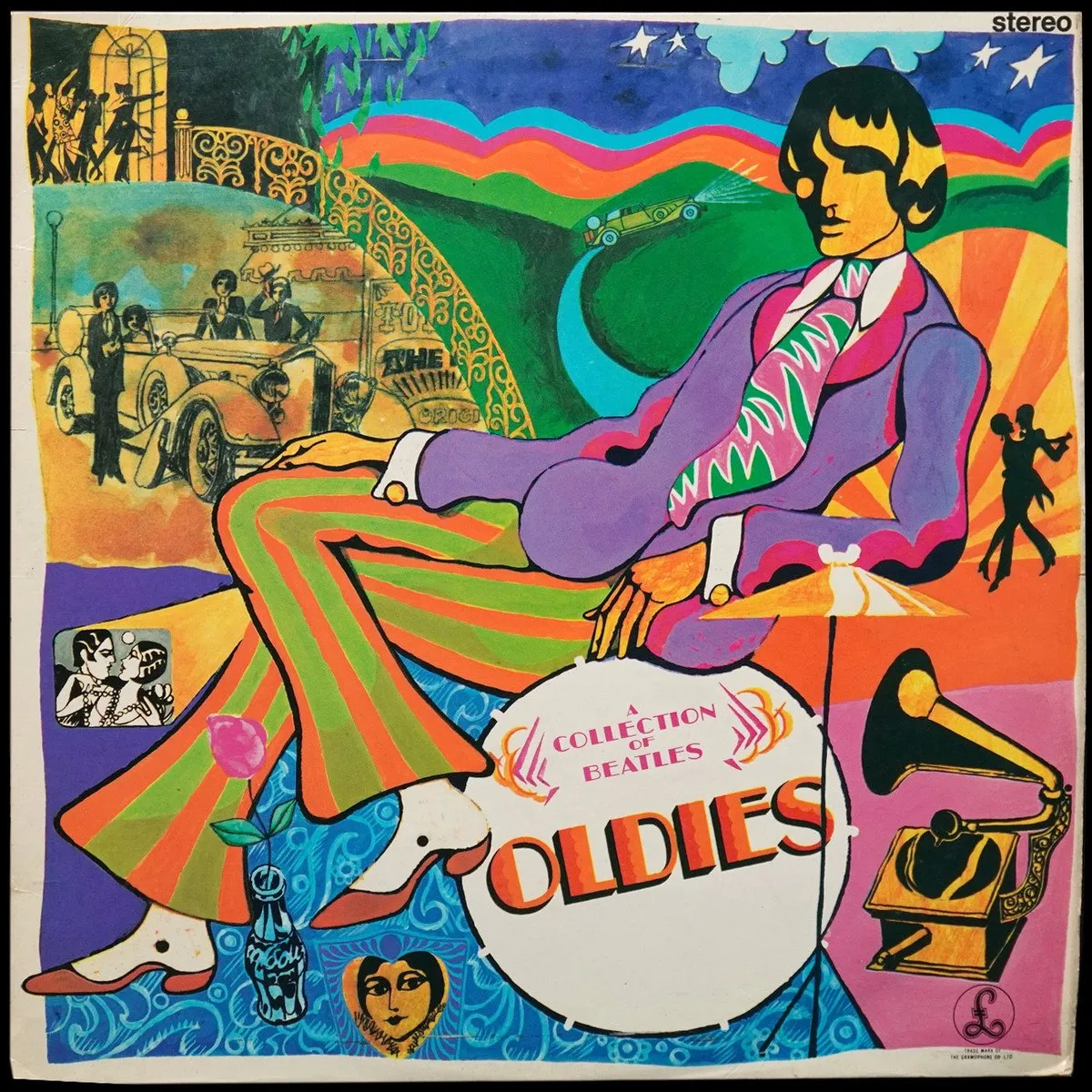 LP Beatles — A Collection Of Beatles Oldies фото