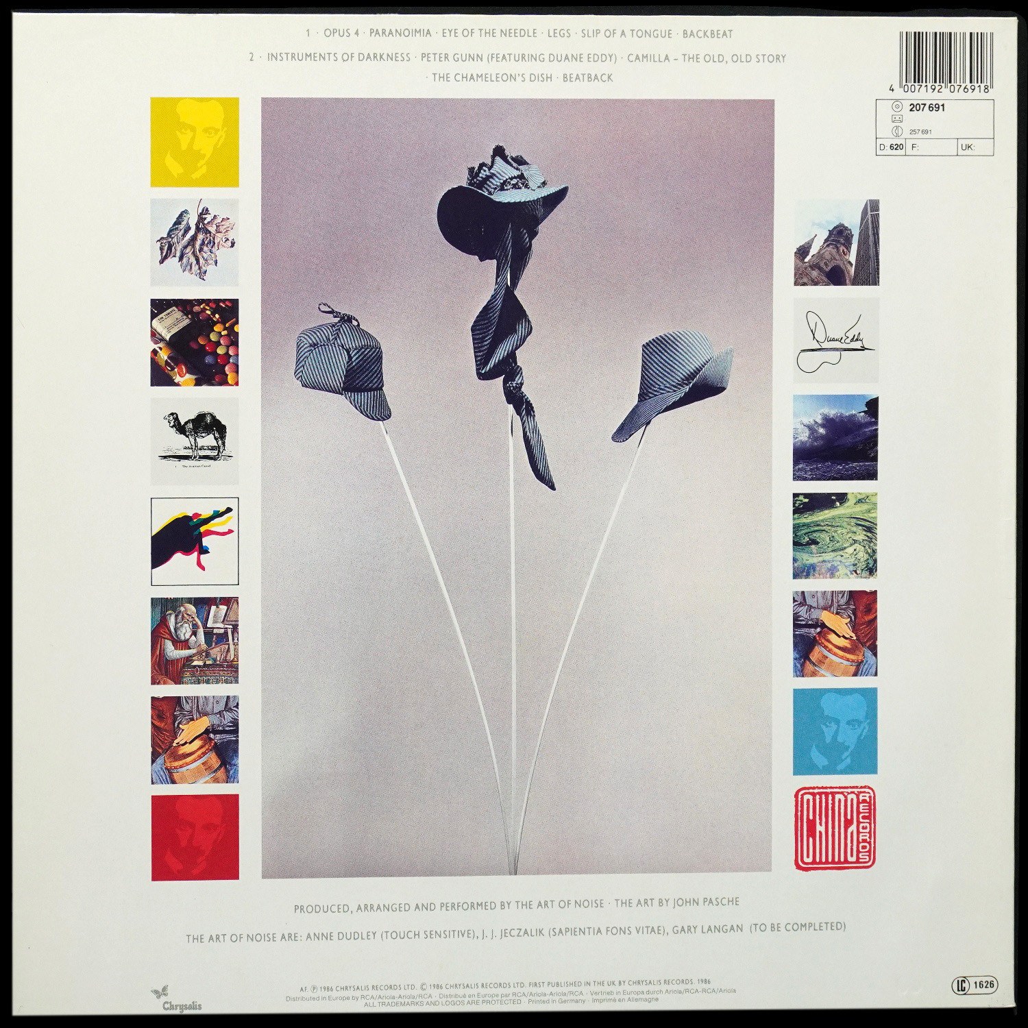 LP Art Of Noise — In Visible Silence фото 2
