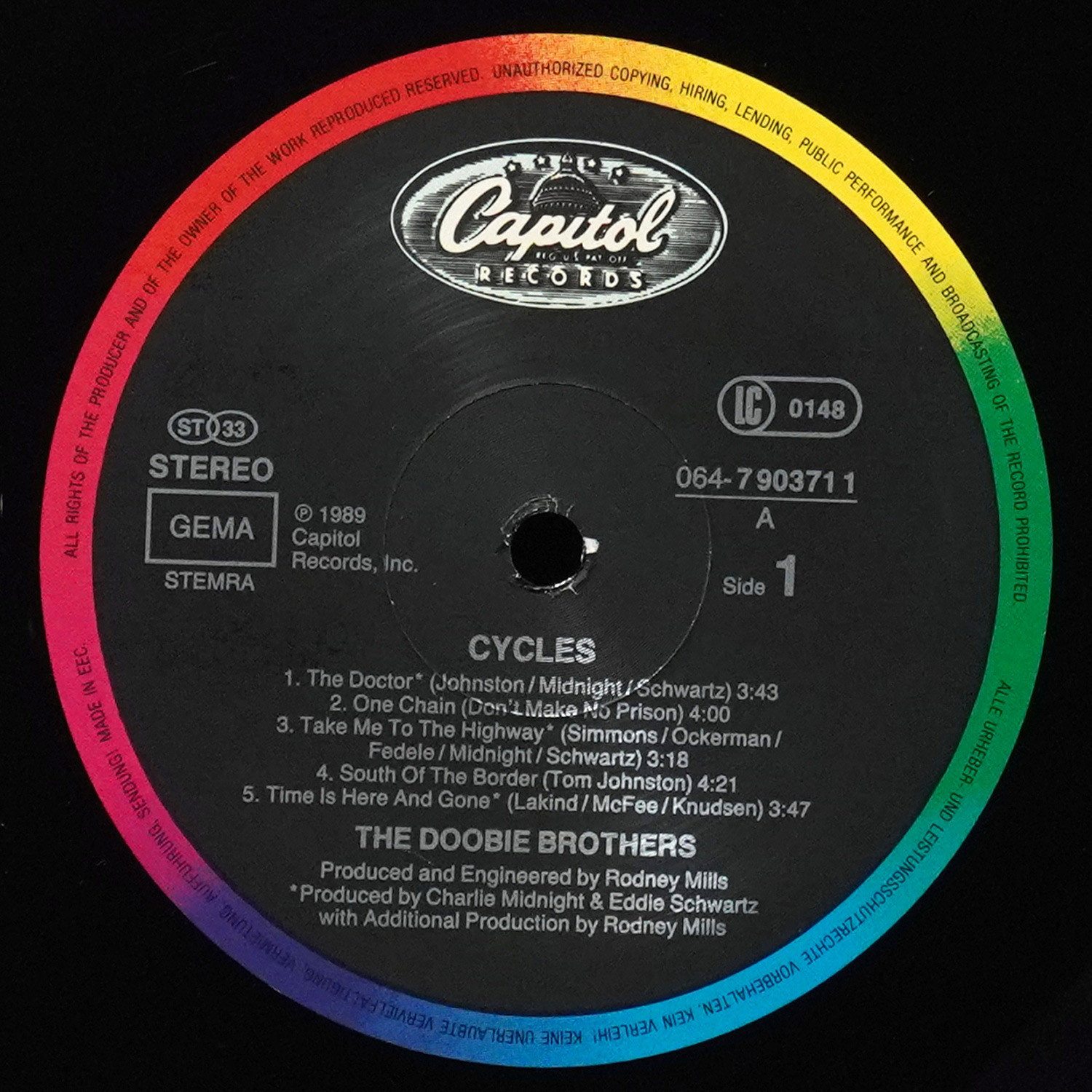 LP Doobie Brothers — Cycles фото 3