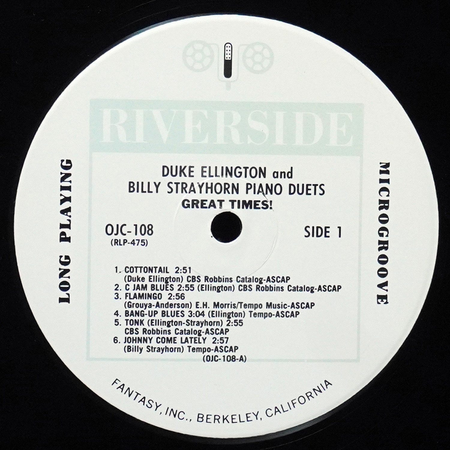 LP Duke Ellington — Piano Duets: Great Times! фото 3