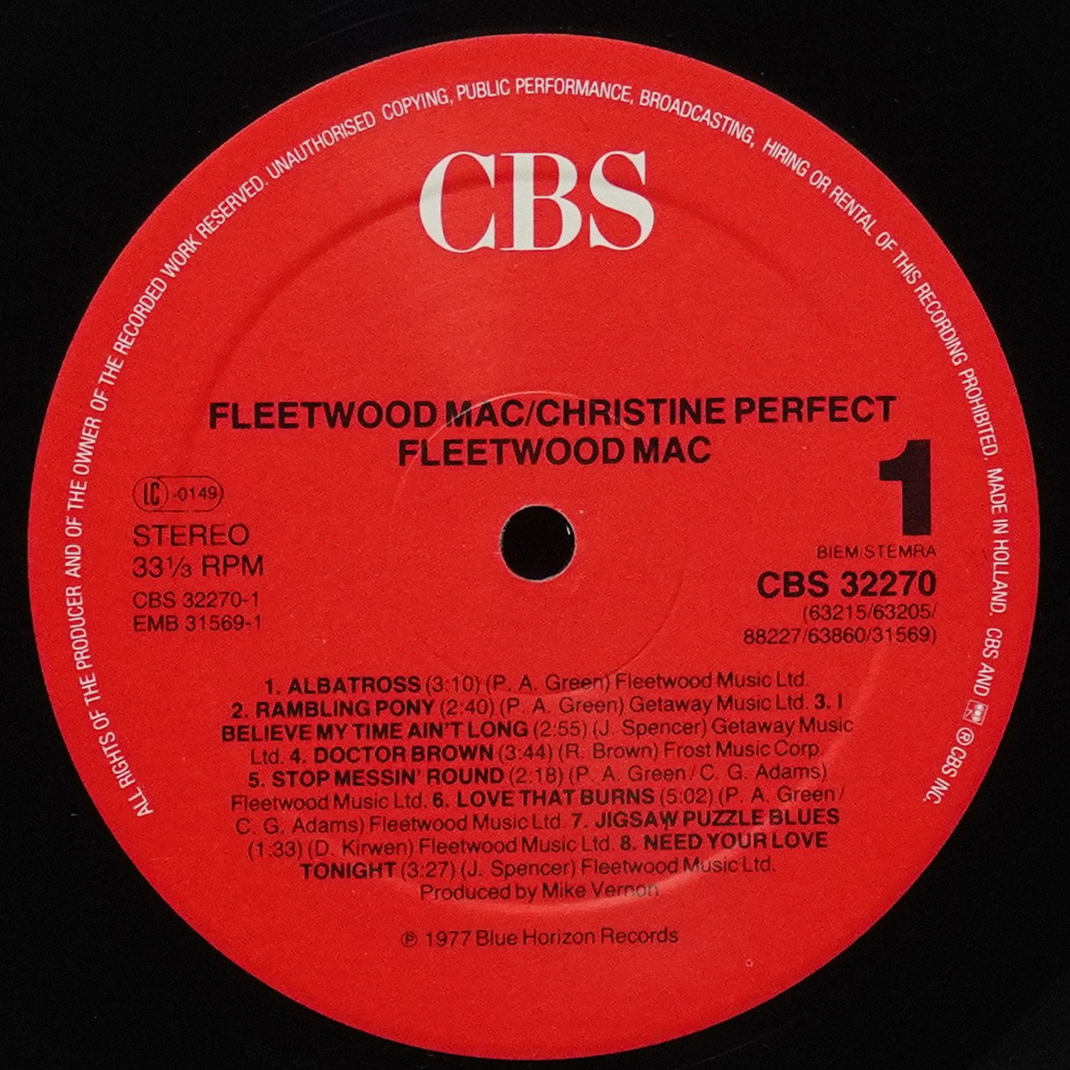 LP Fleetwood Mac — Albatross фото 2