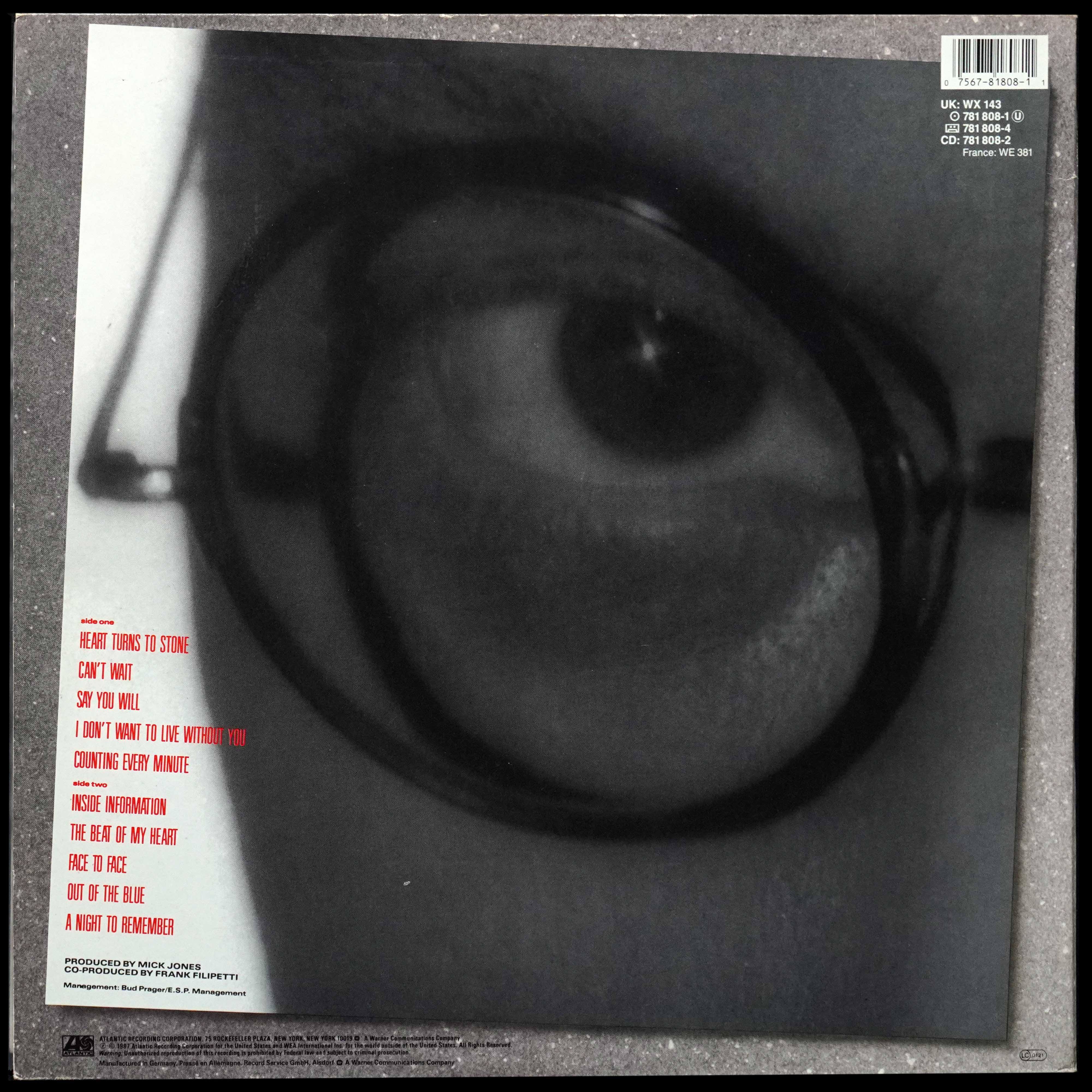 LP Foreigner — Inside Information фото 2