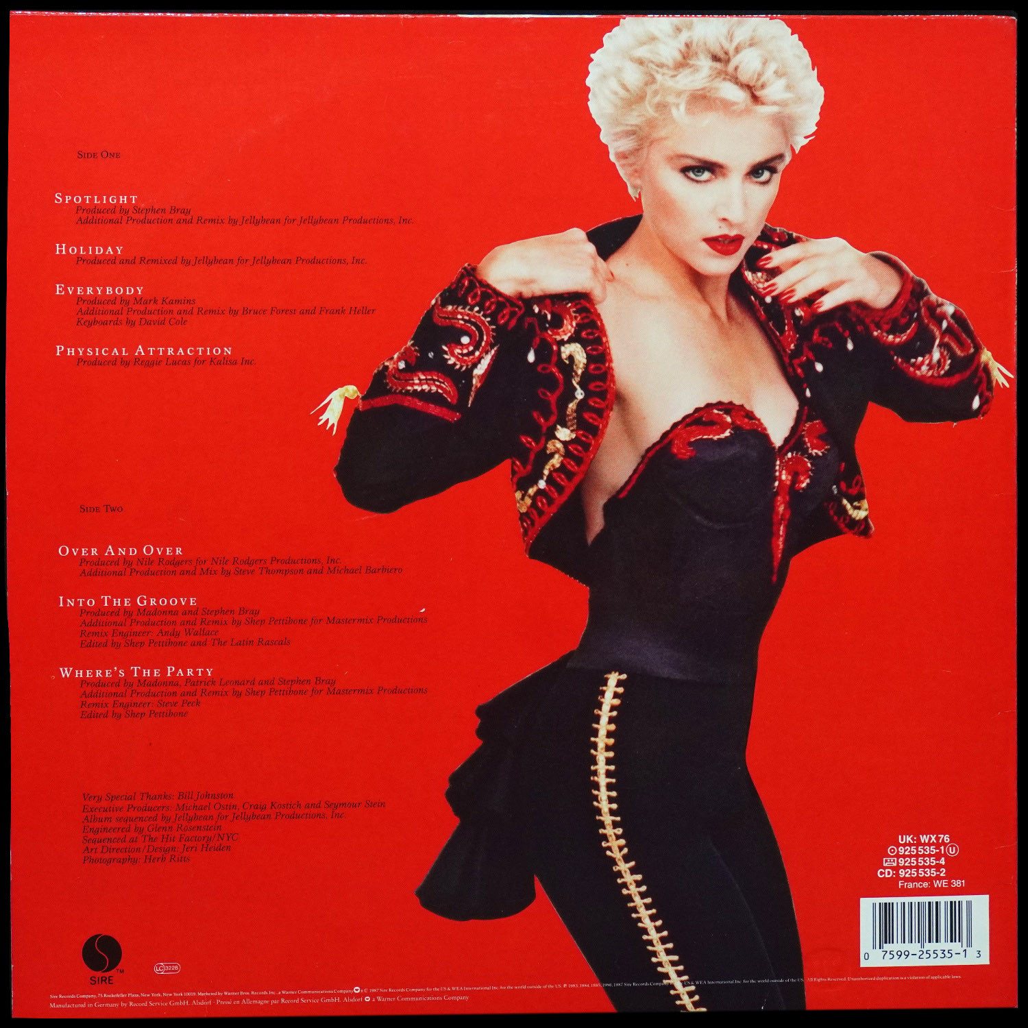 LP Madonna — You Can Dance фото 2