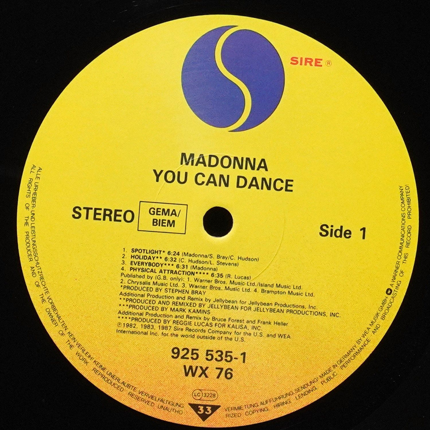 LP Madonna — You Can Dance фото 3