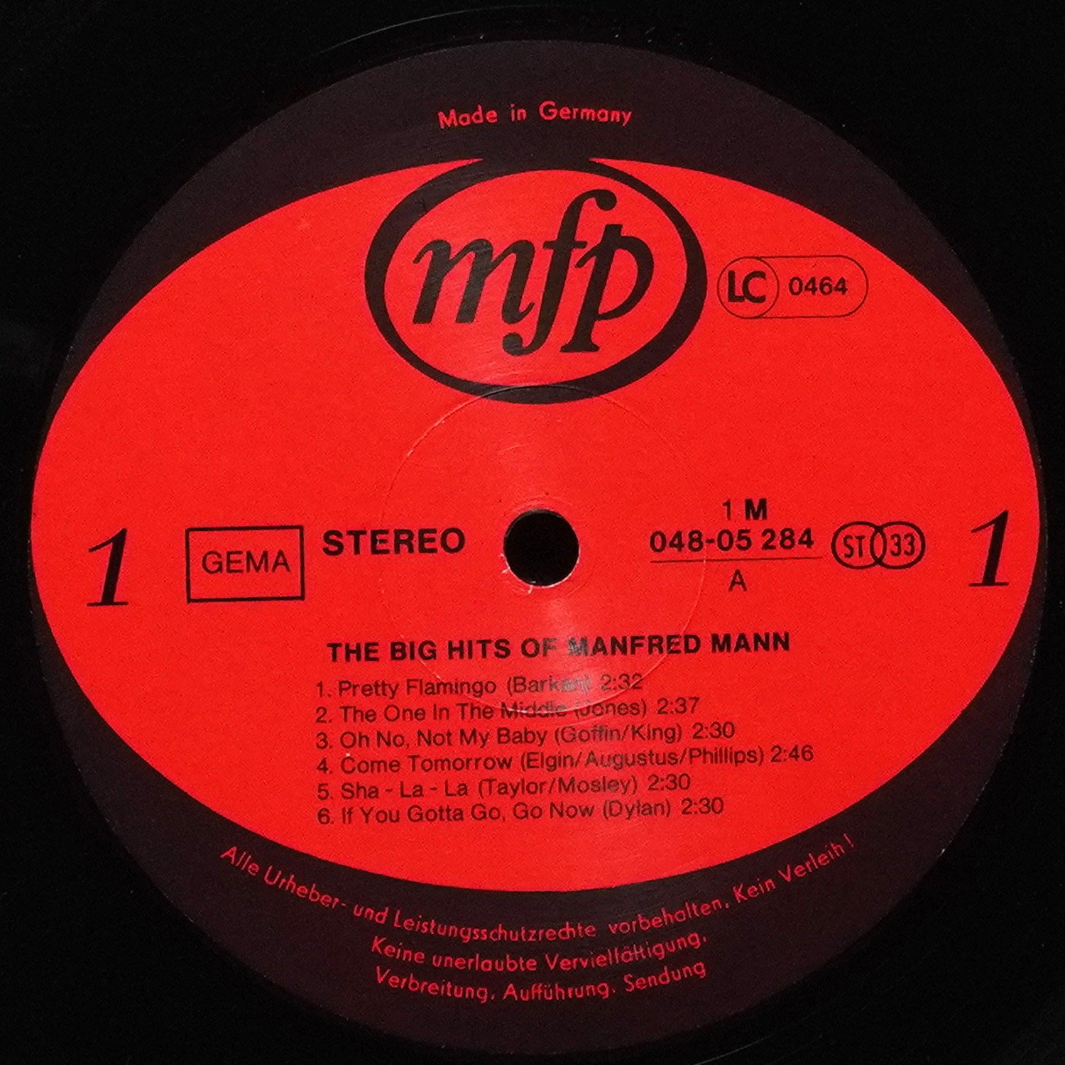LP Manfred Mann — Big Hits Of Manfred Mann фото 2