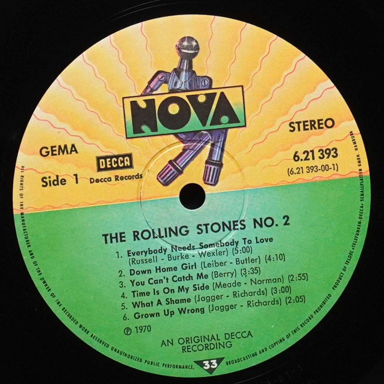 LP Rolling Stones — Vol. 2 фото 3