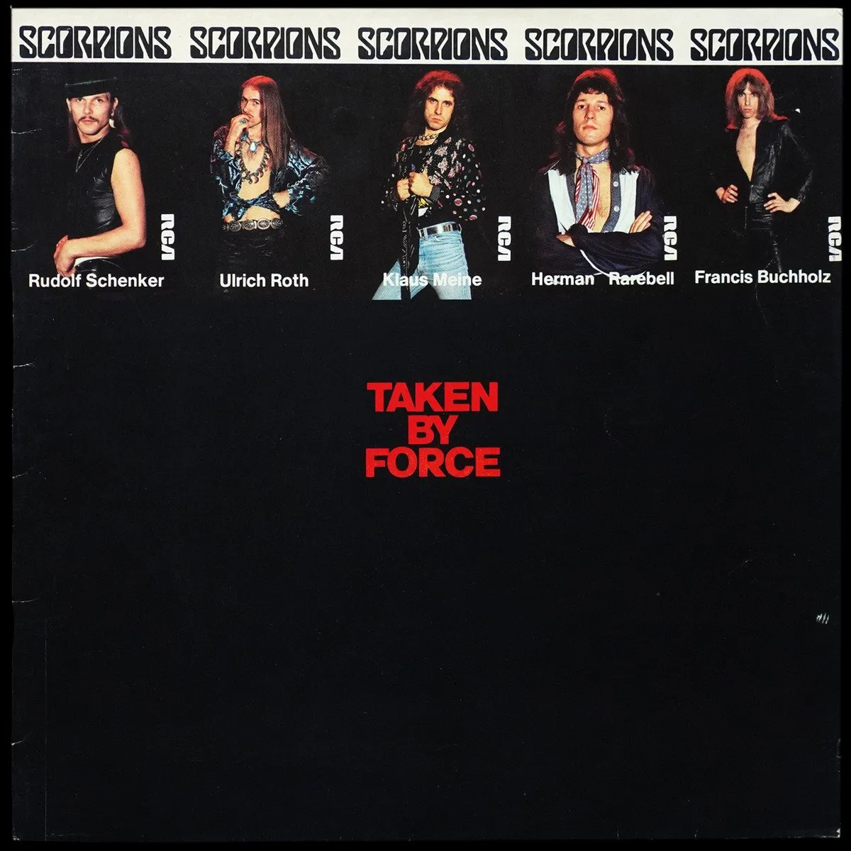 LP Scorpions — Taken By Force фото