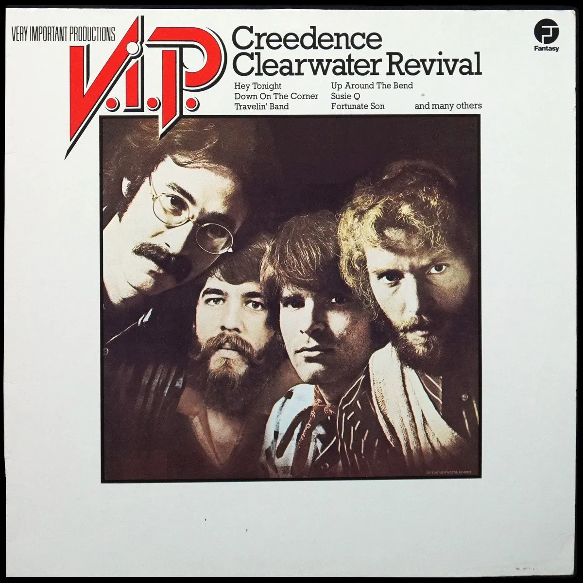 LP Creedence Clearwater Revival — V.I.P. (Very Important Productions) (клубное издание) фото