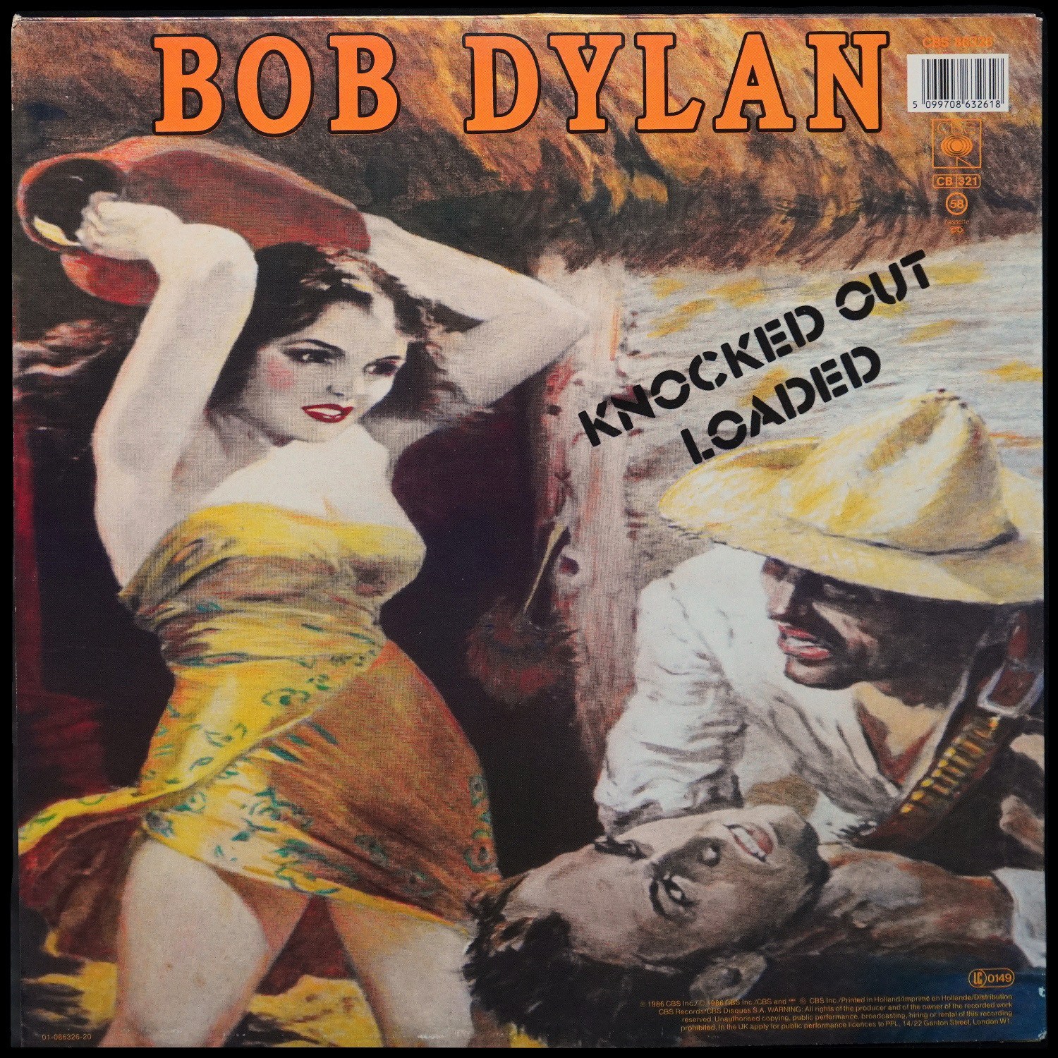 LP Bob Dylan — Knocked Out Loaded фото 2