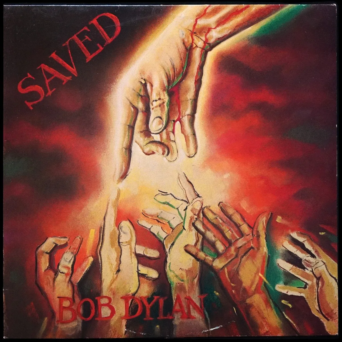 LP Bob Dylan — Saved фото