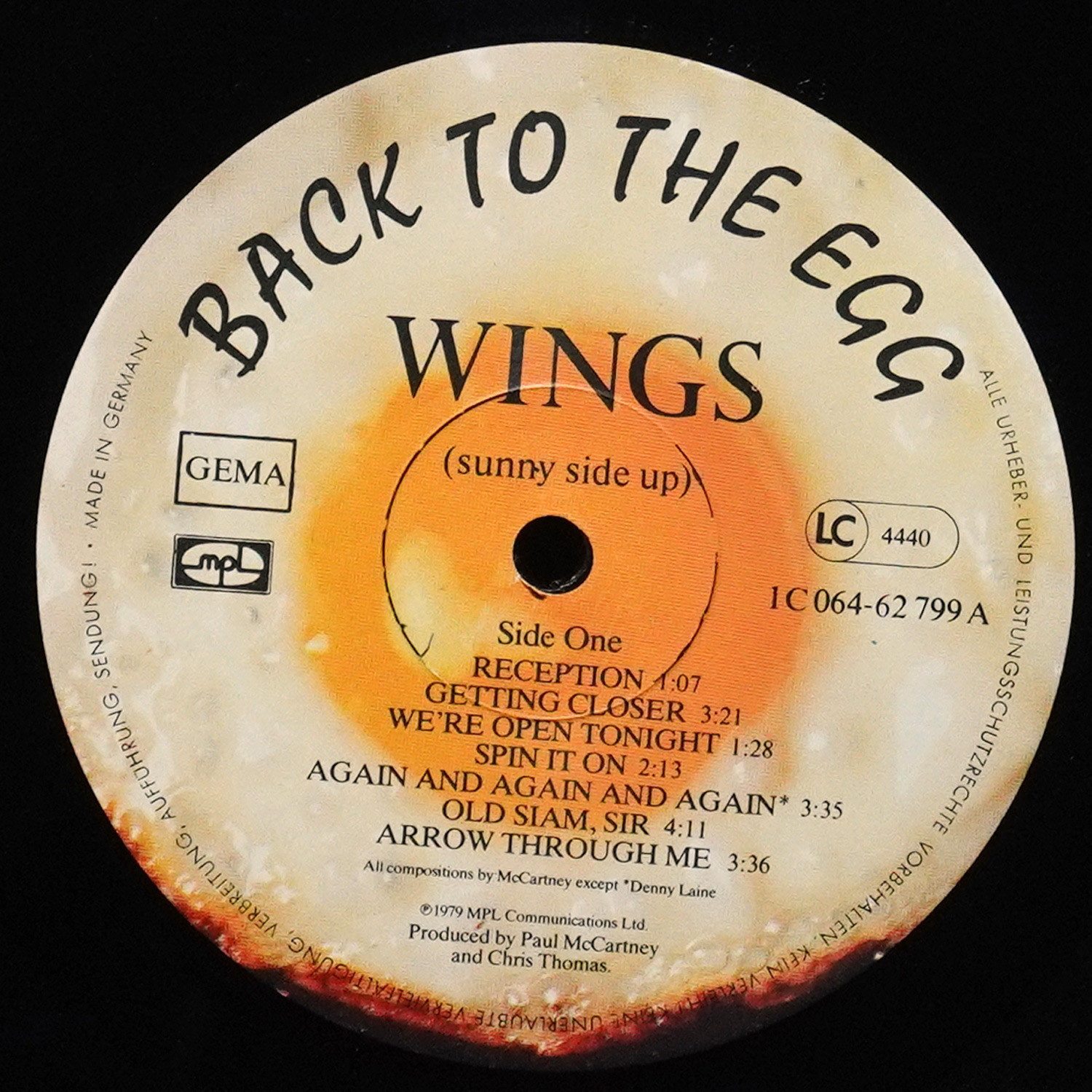 LP Wings — Back To The Egg фото 3