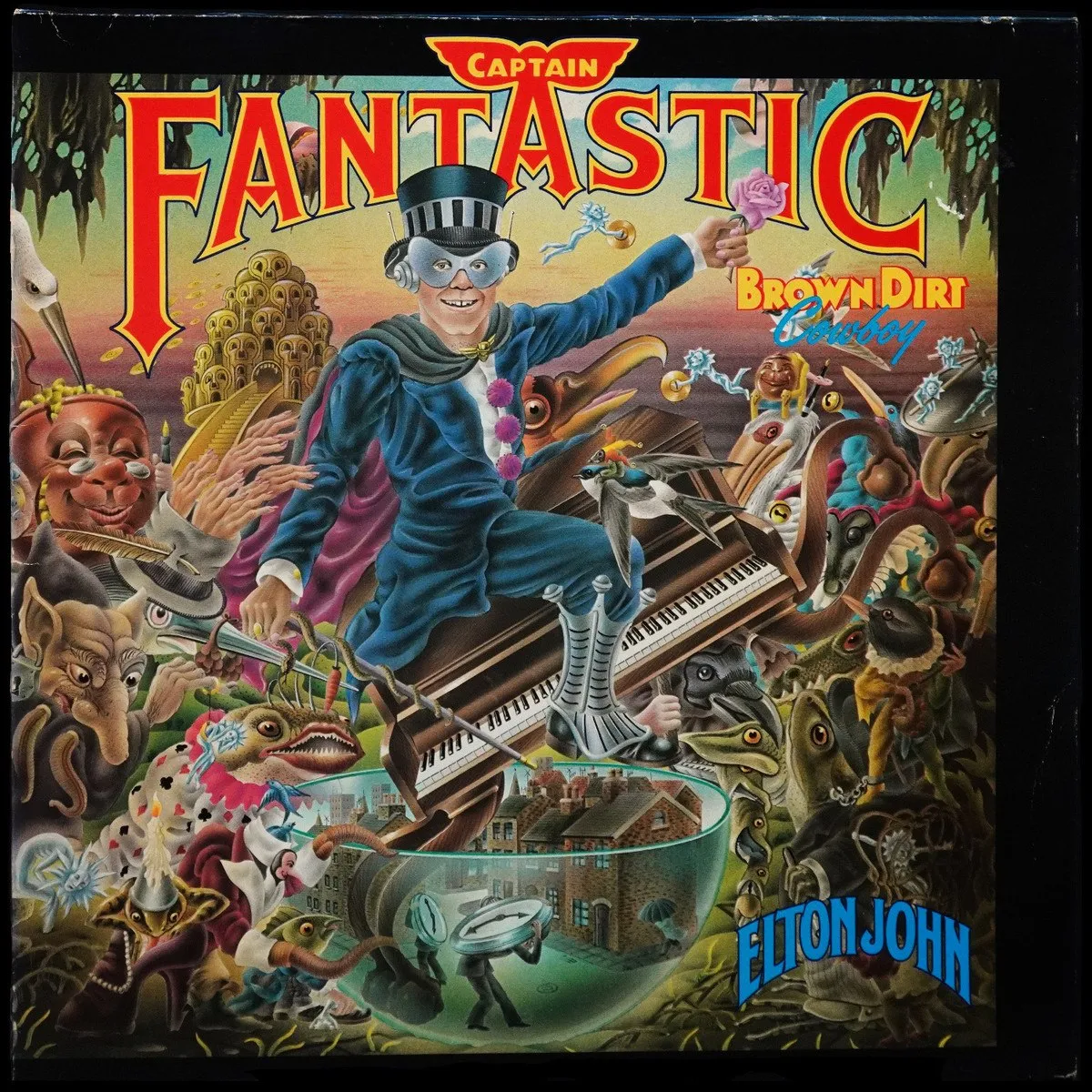 LP Elton John — Captain Fantastic And The Brown Dirt Cowboy фото