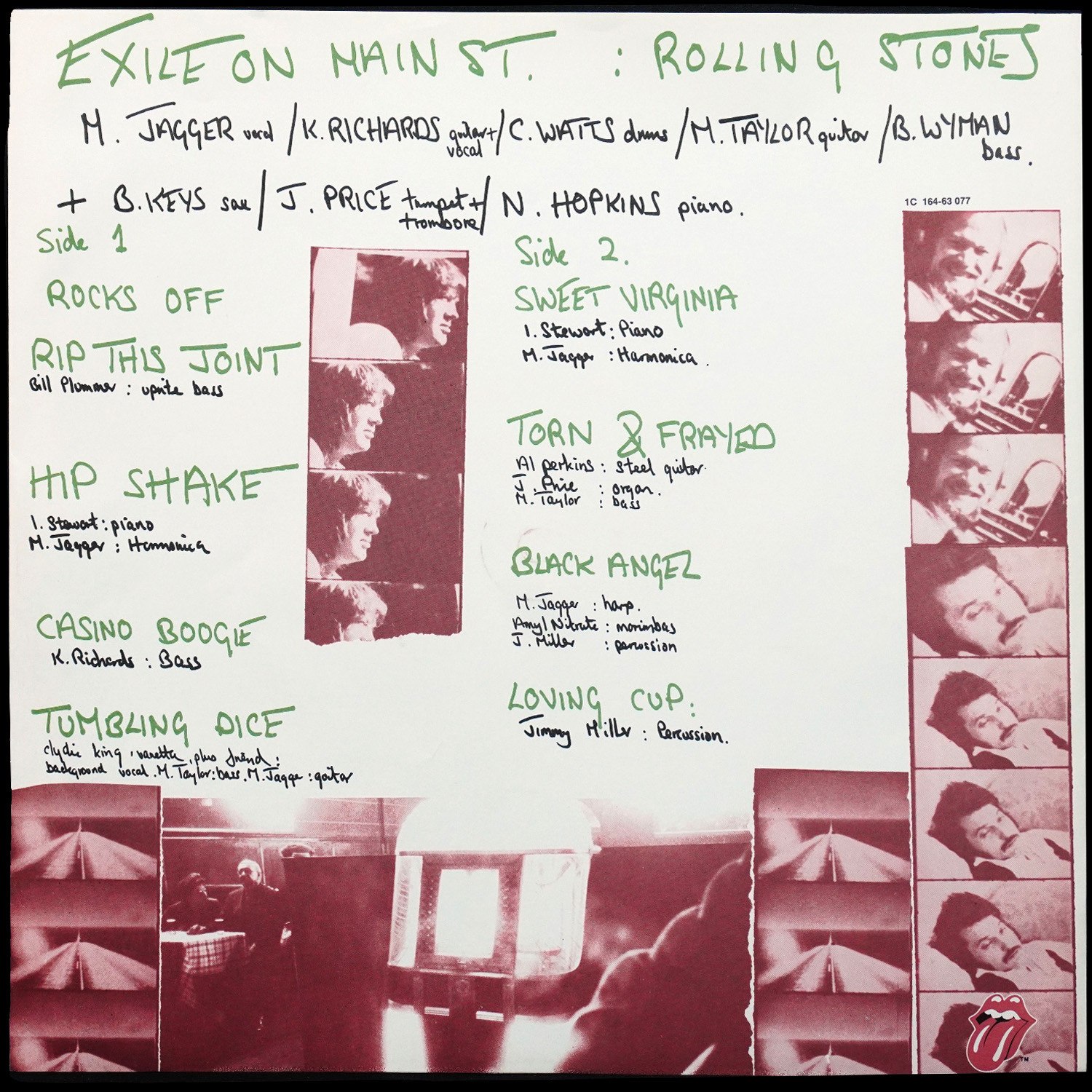 LP Rolling Stones — Exile On Main St (2LP) фото 10