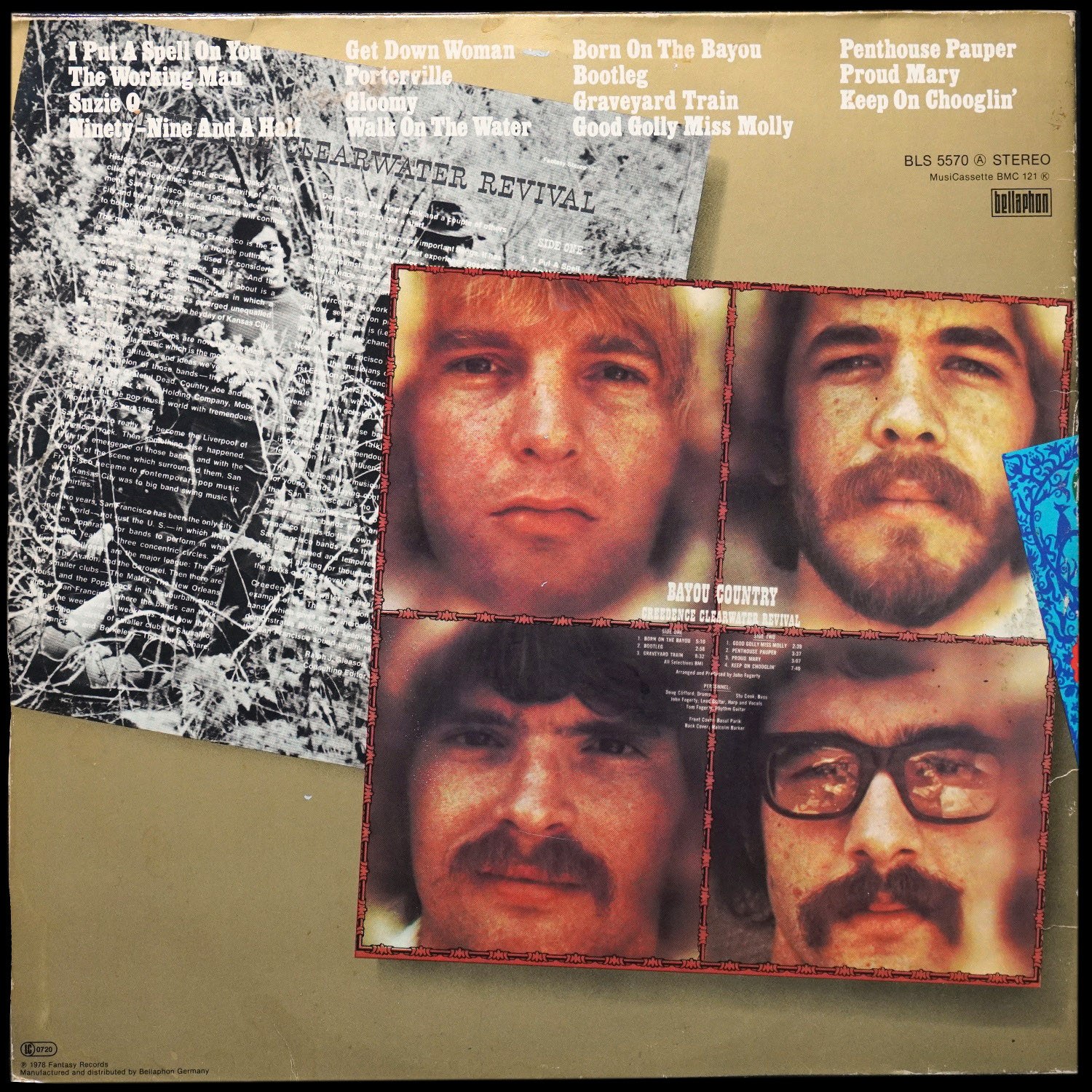 LP Creedence Clearwater Revival — Creedence Clearwater Revival 1968/69 (2LP) фото 2