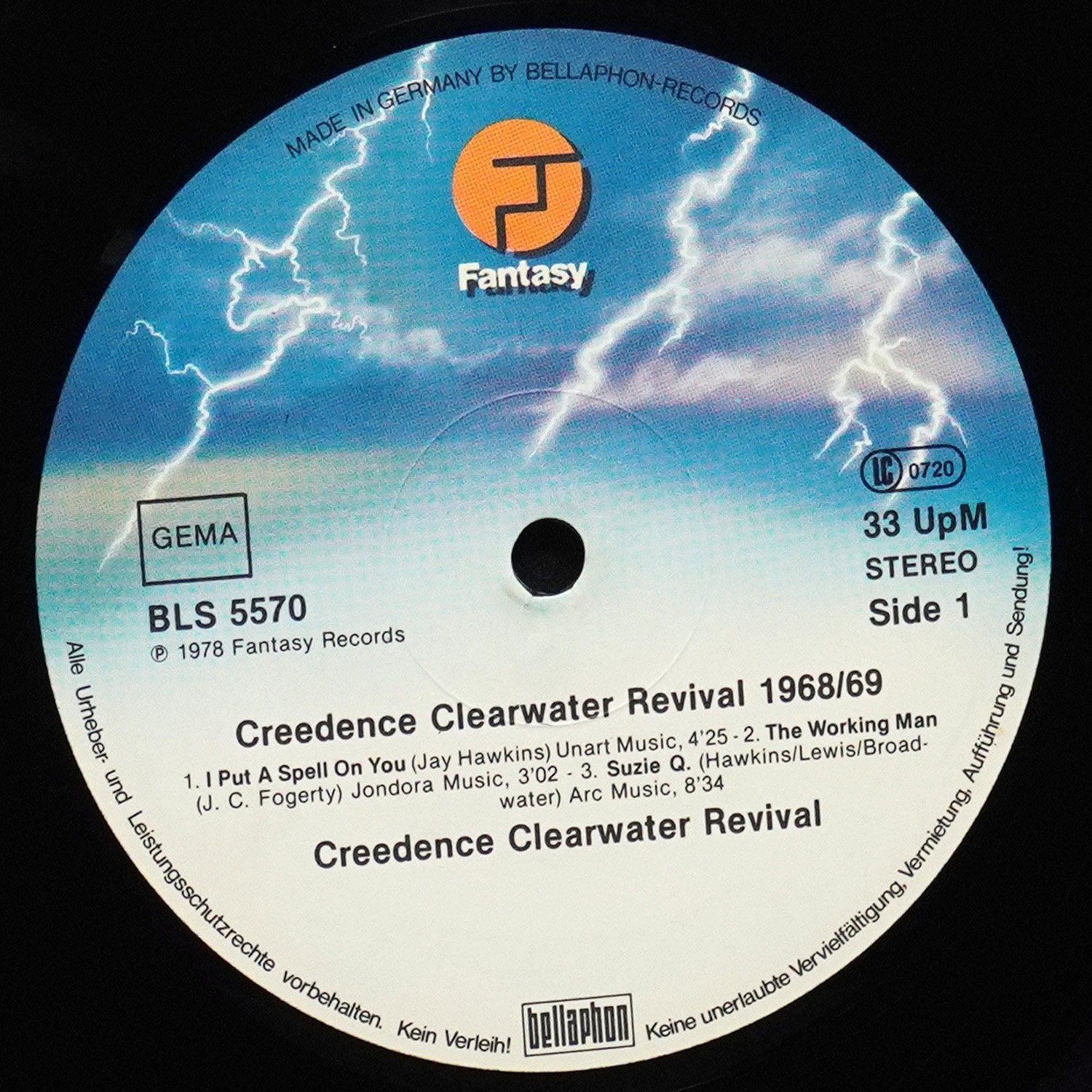 LP Creedence Clearwater Revival — Creedence Clearwater Revival 1968/69 (2LP) фото 3