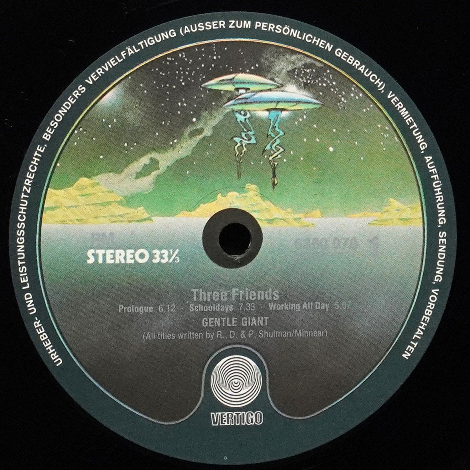 LP Gentle Giant — Three Friends фото 3