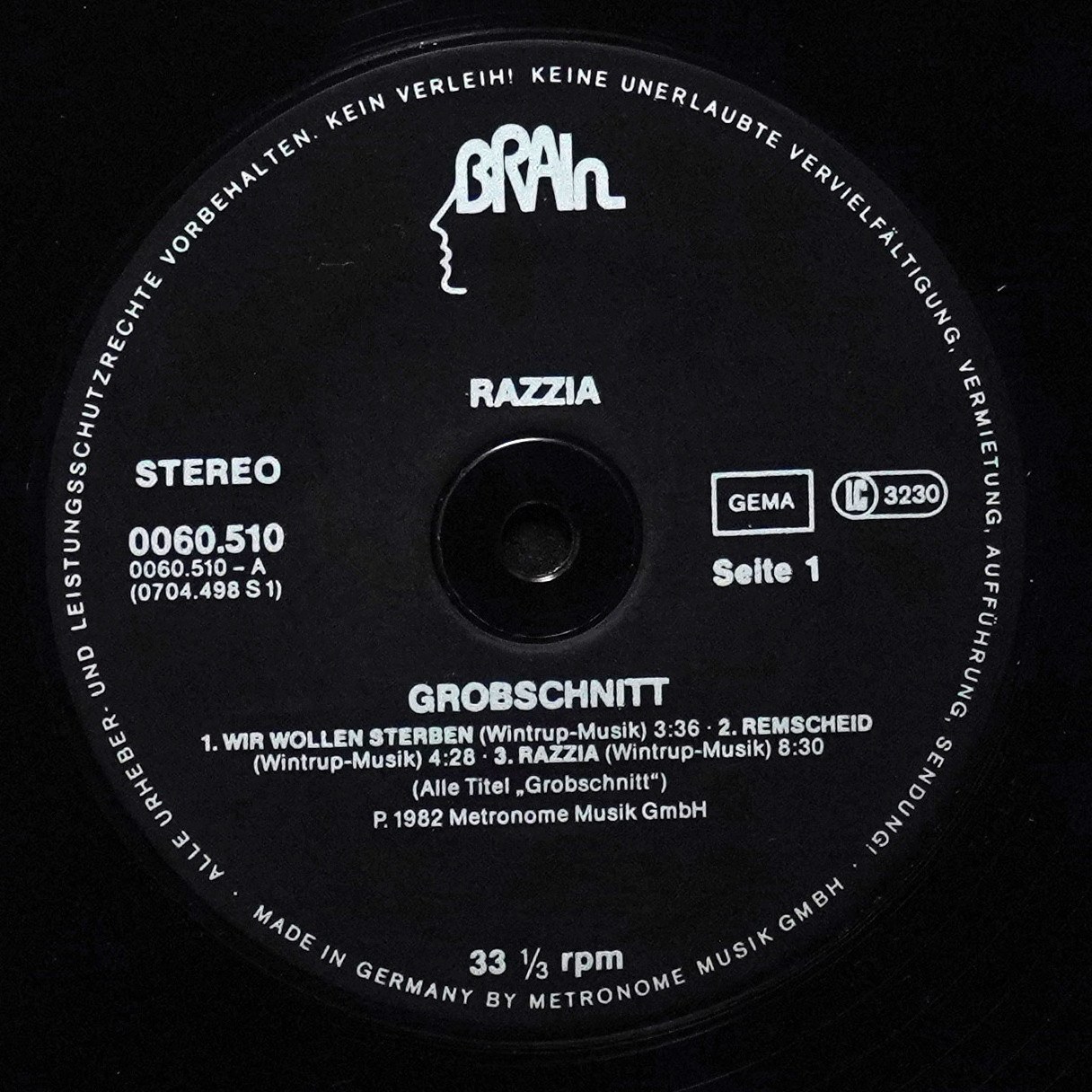 LP Grobschnitt — Razzia фото 2