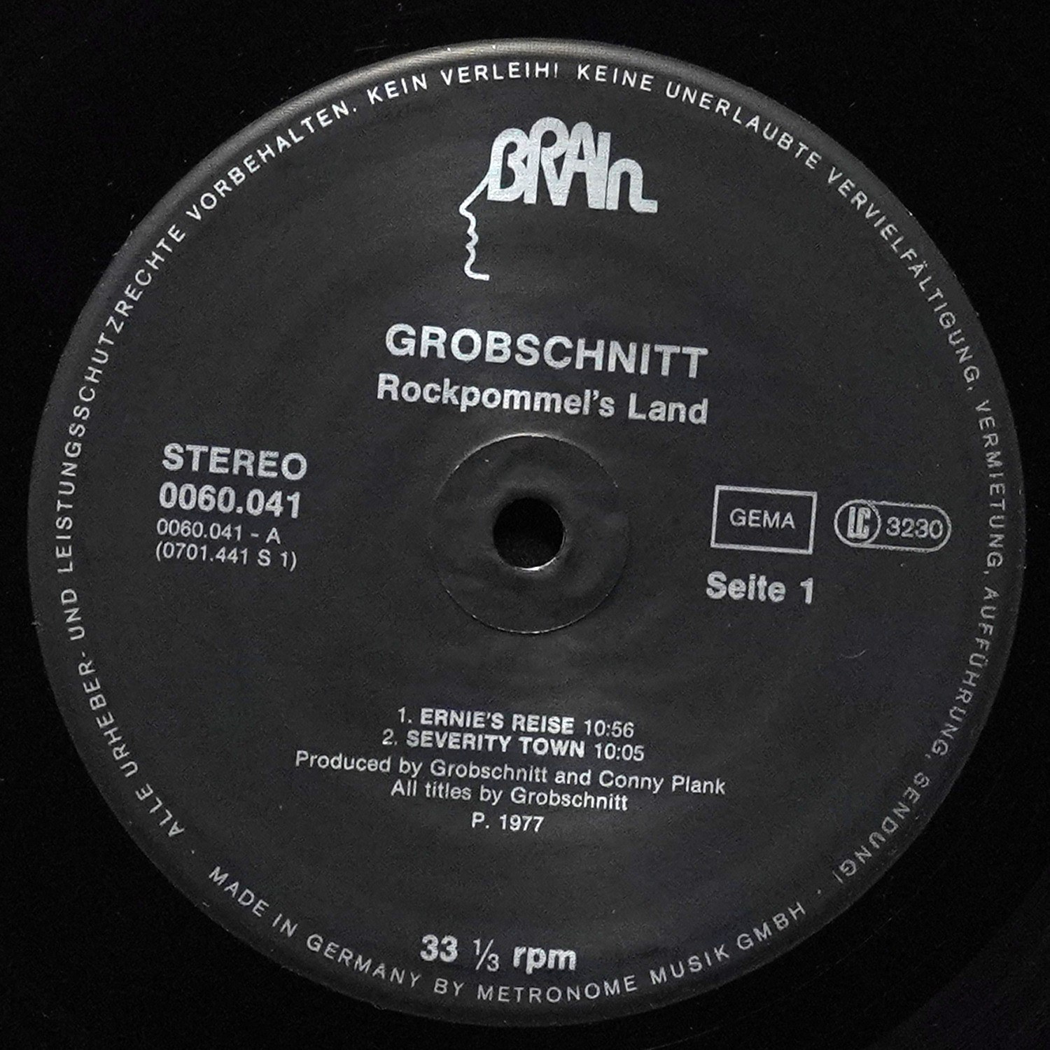 LP Grobschnitt — Rockpommel's Land фото 3