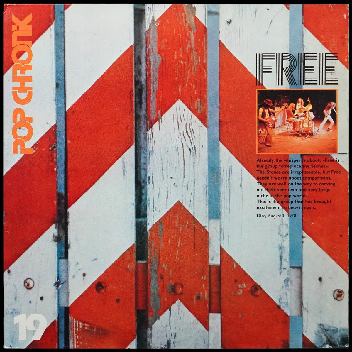 LP Free — Pop Chronik (2LP,  + буклет) фото